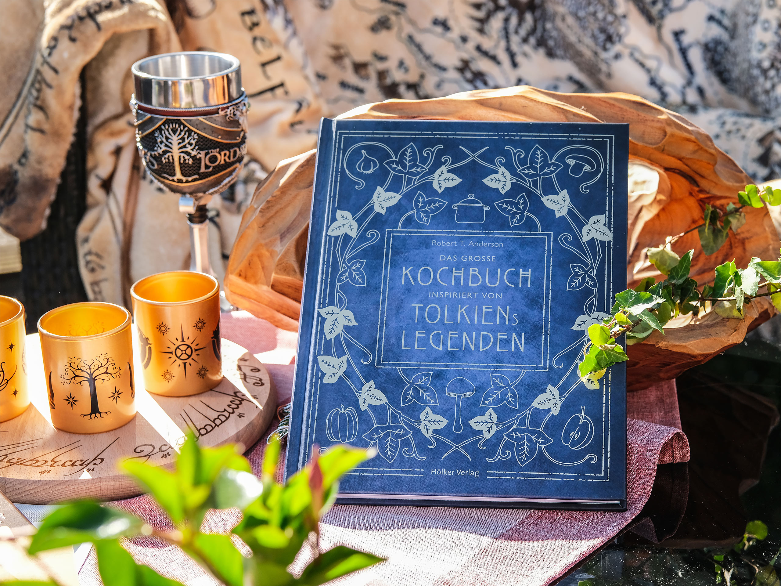 Le grand livre de cuisine inspiré par les légendes de Tolkien