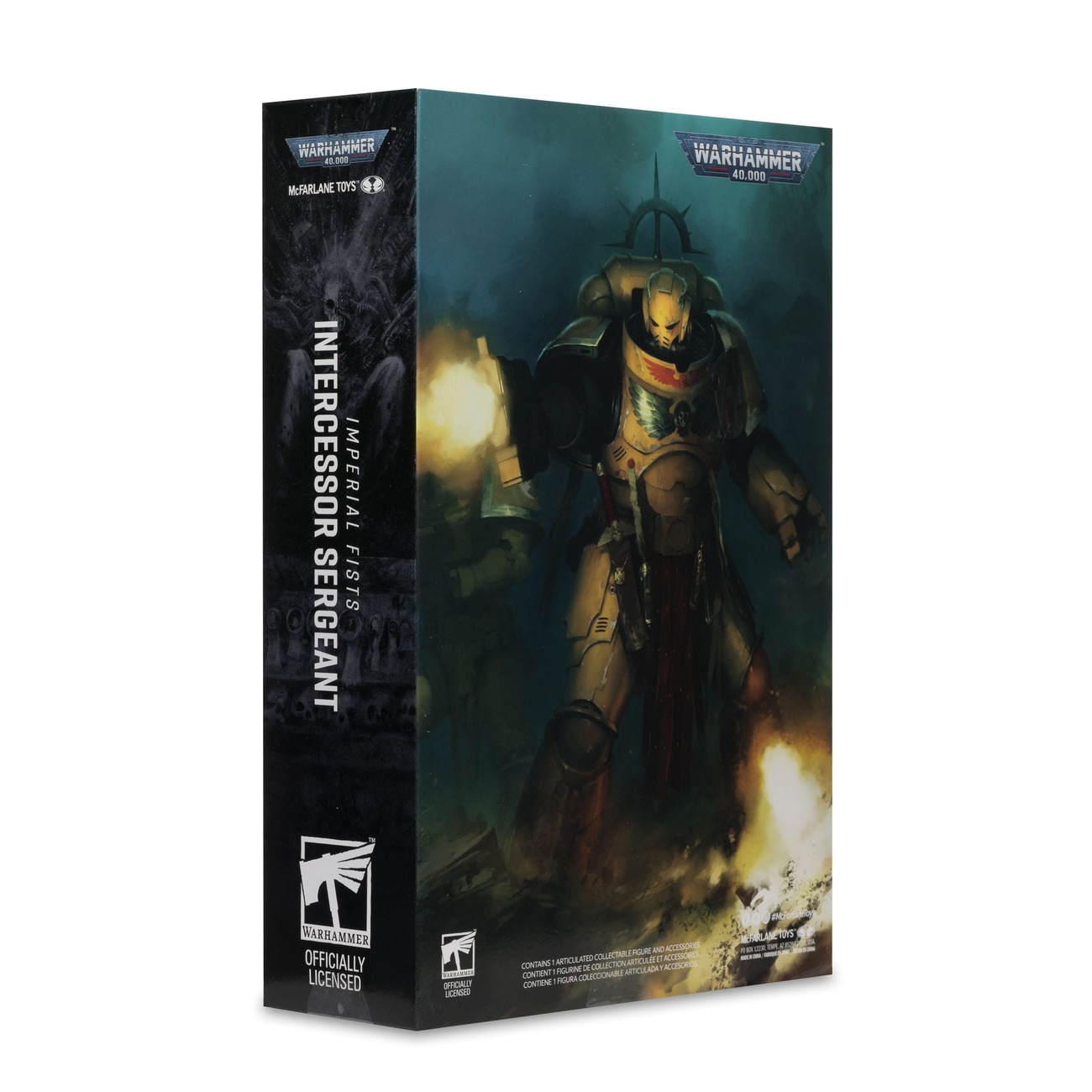 Warhammer 40k - Intercessor Sergeant (Imperial Fist) (Gold Label) action figure 18 cm