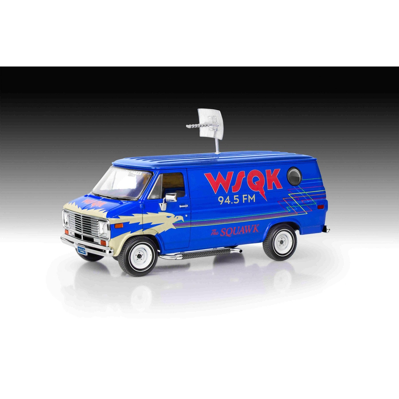Stranger Things Modellino 1/25 Squawk Van 21 cm