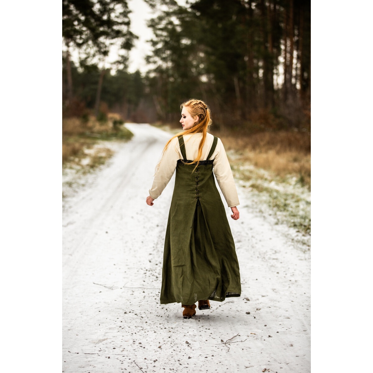 Medieval Viking Overdress Alena green