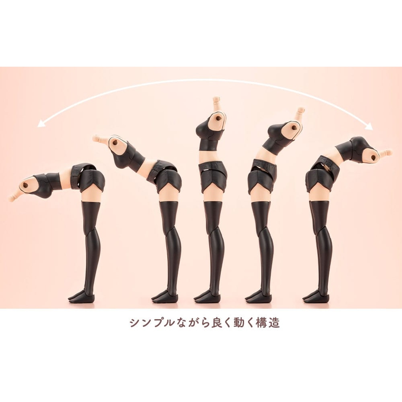 Sousai Shojo Teien - Gourai Dress Up Body Modelkit Figuur