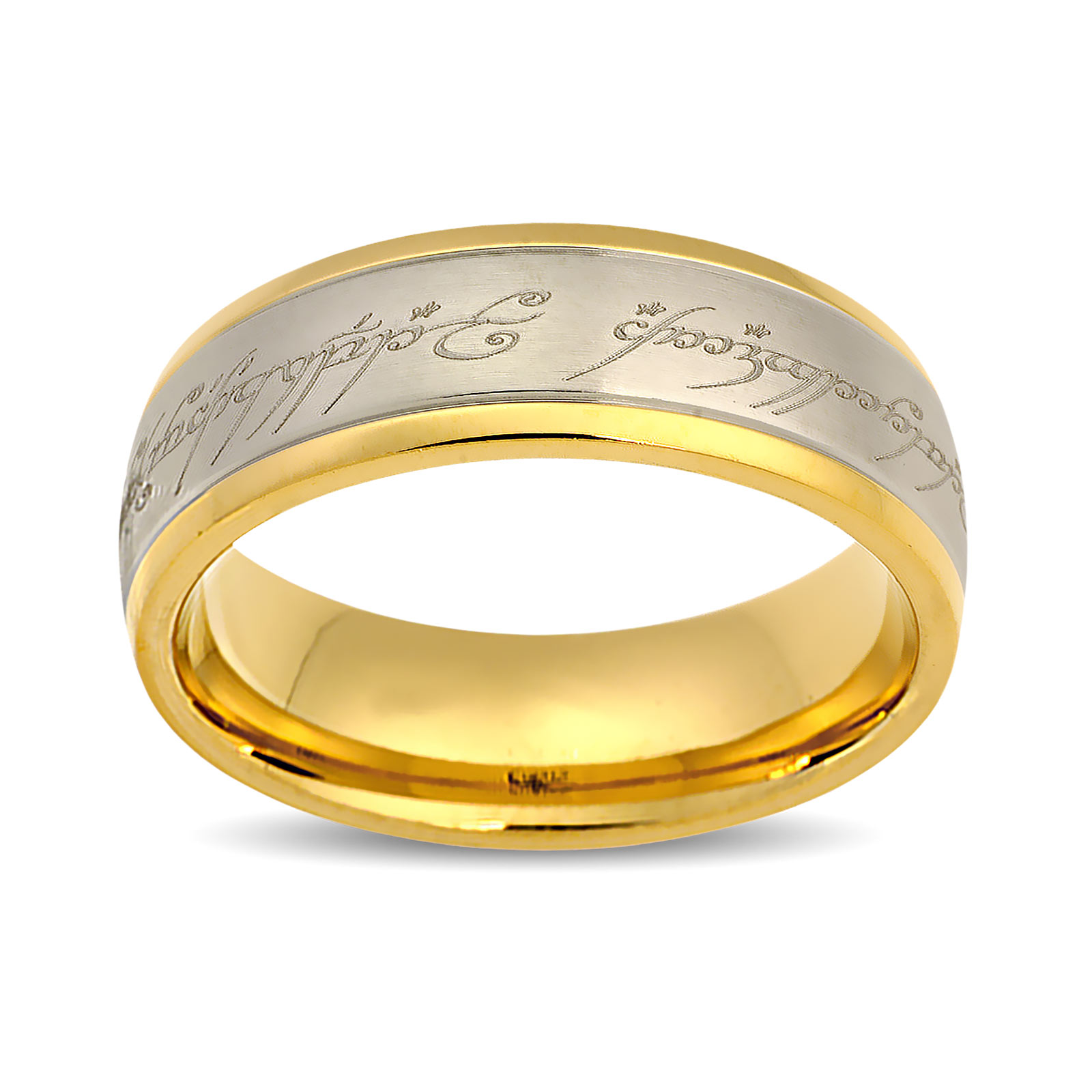 Lord of the Rings - The One Ring Stainless Steel Gold Plated