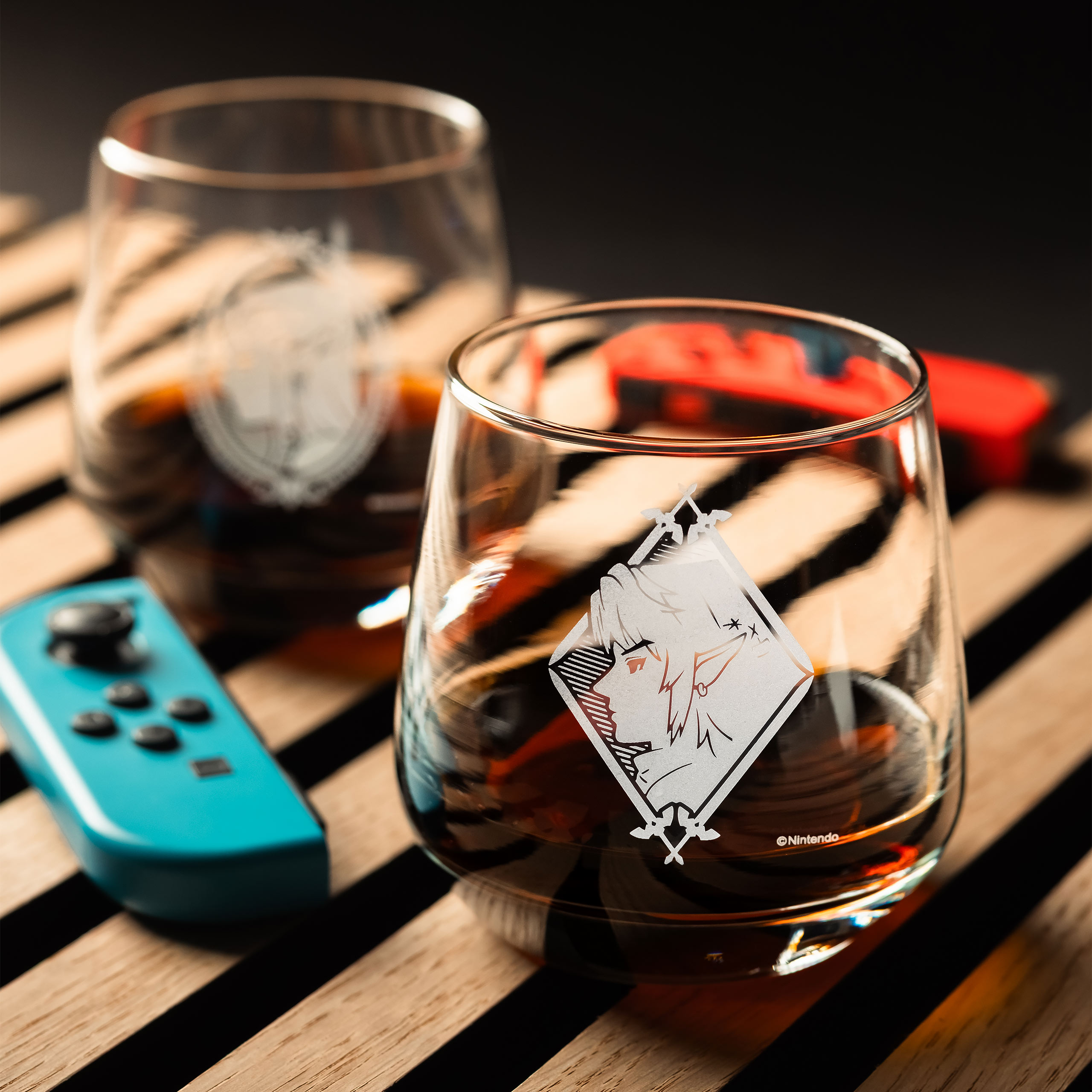 Zelda - Set de 2 vasos Link & Zelda