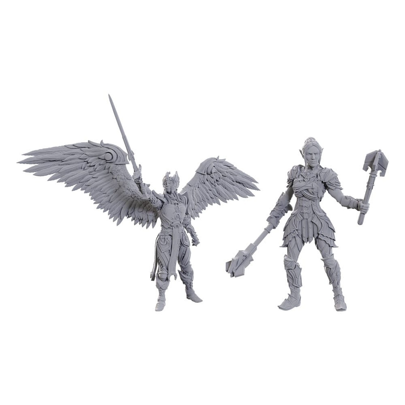 D&D Nolzur's Marvelous Miniatures Unpainted Miniature Lady Aylin & Minthara