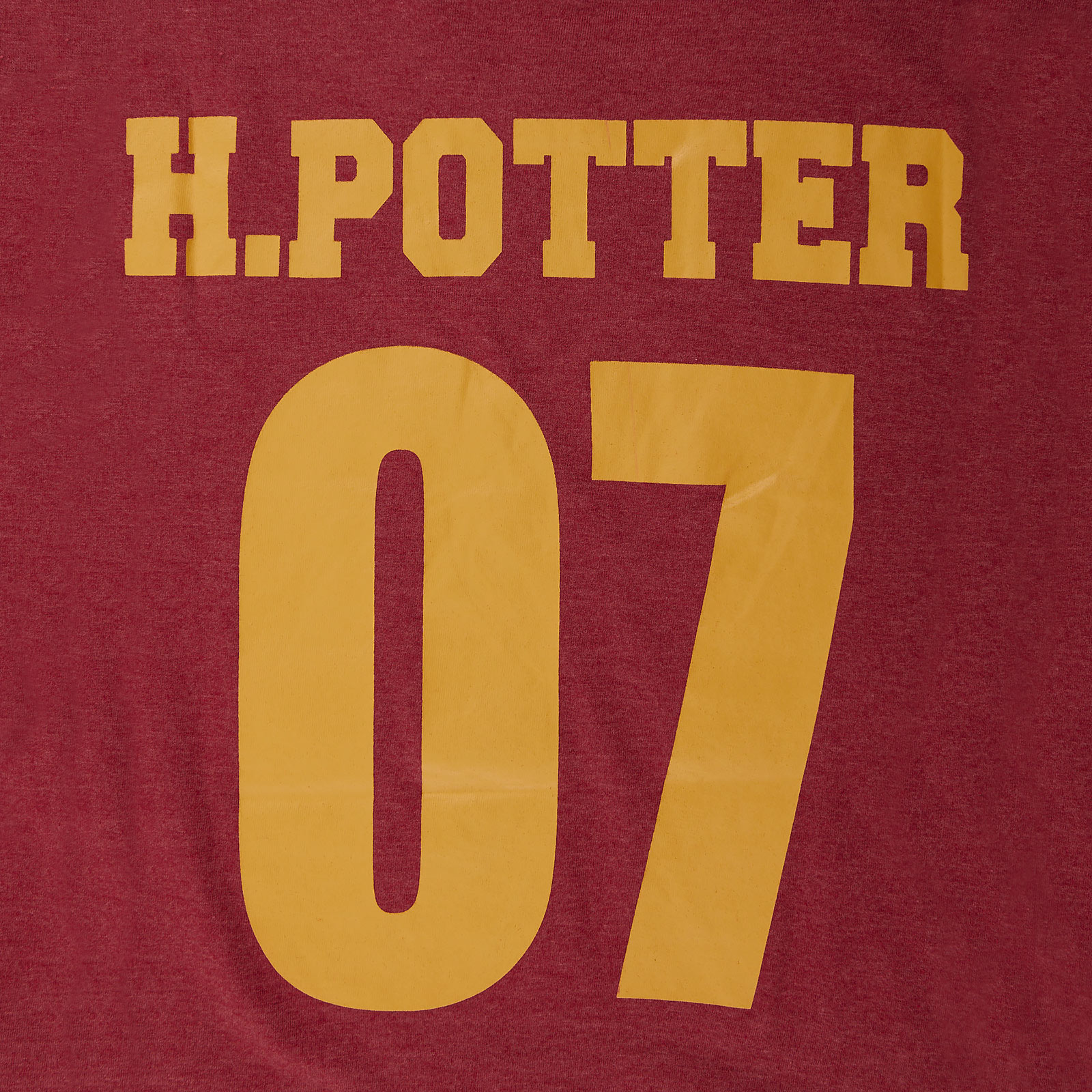 Harry Potter Gryffindor Zoeker Oversized T-shirt Dames Rood