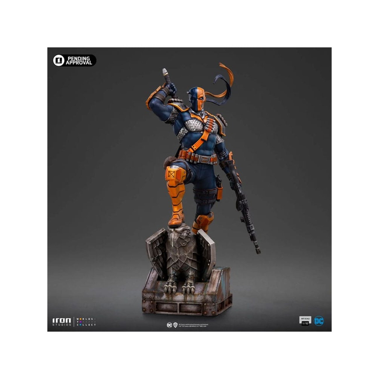 DC Comics Series nr 9 1/10-skala staty Deathstroke 26 cm