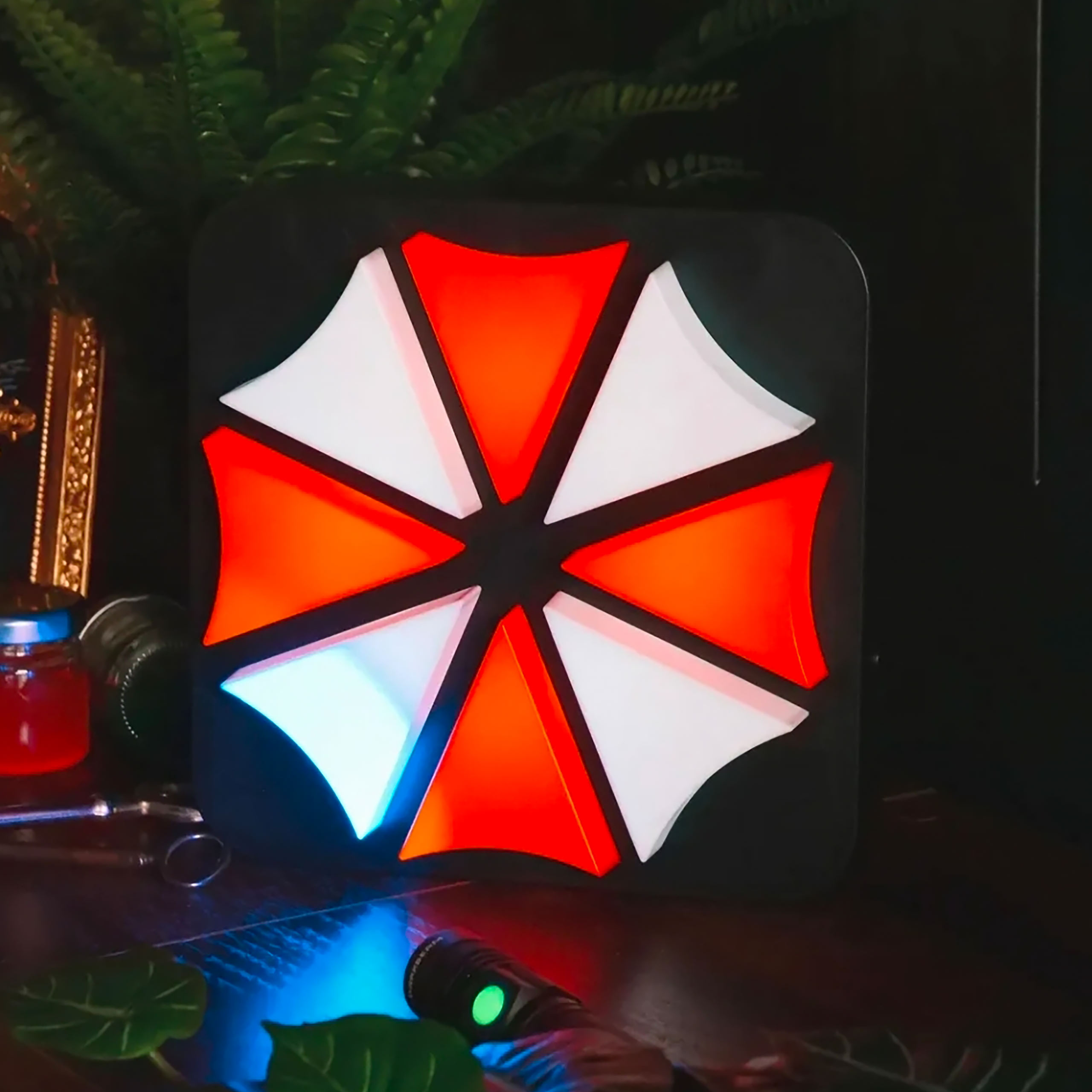Resident Evil - Umbrella Corporation Logo Lampe