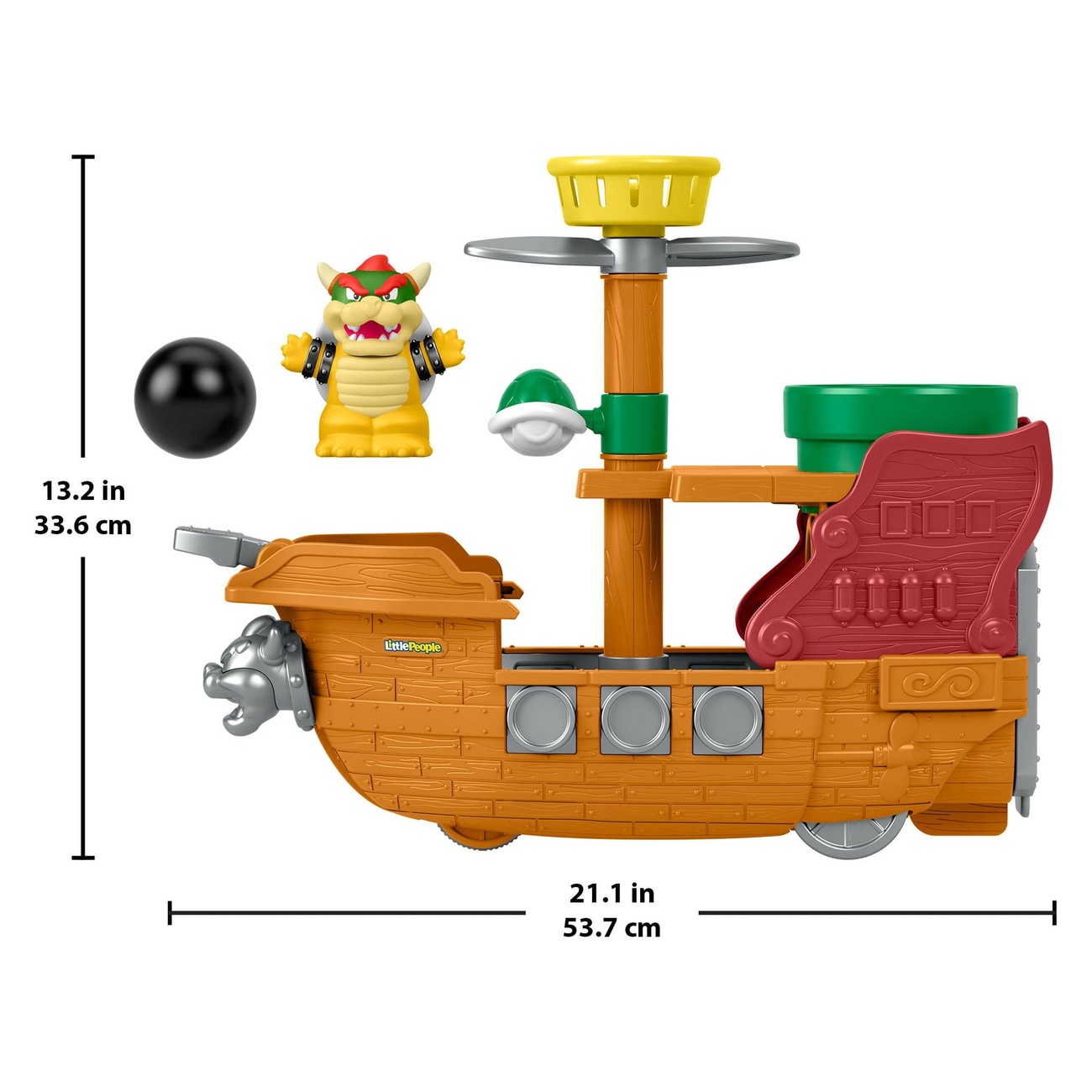 My Mario Little People Playset – Bowser’s Airship