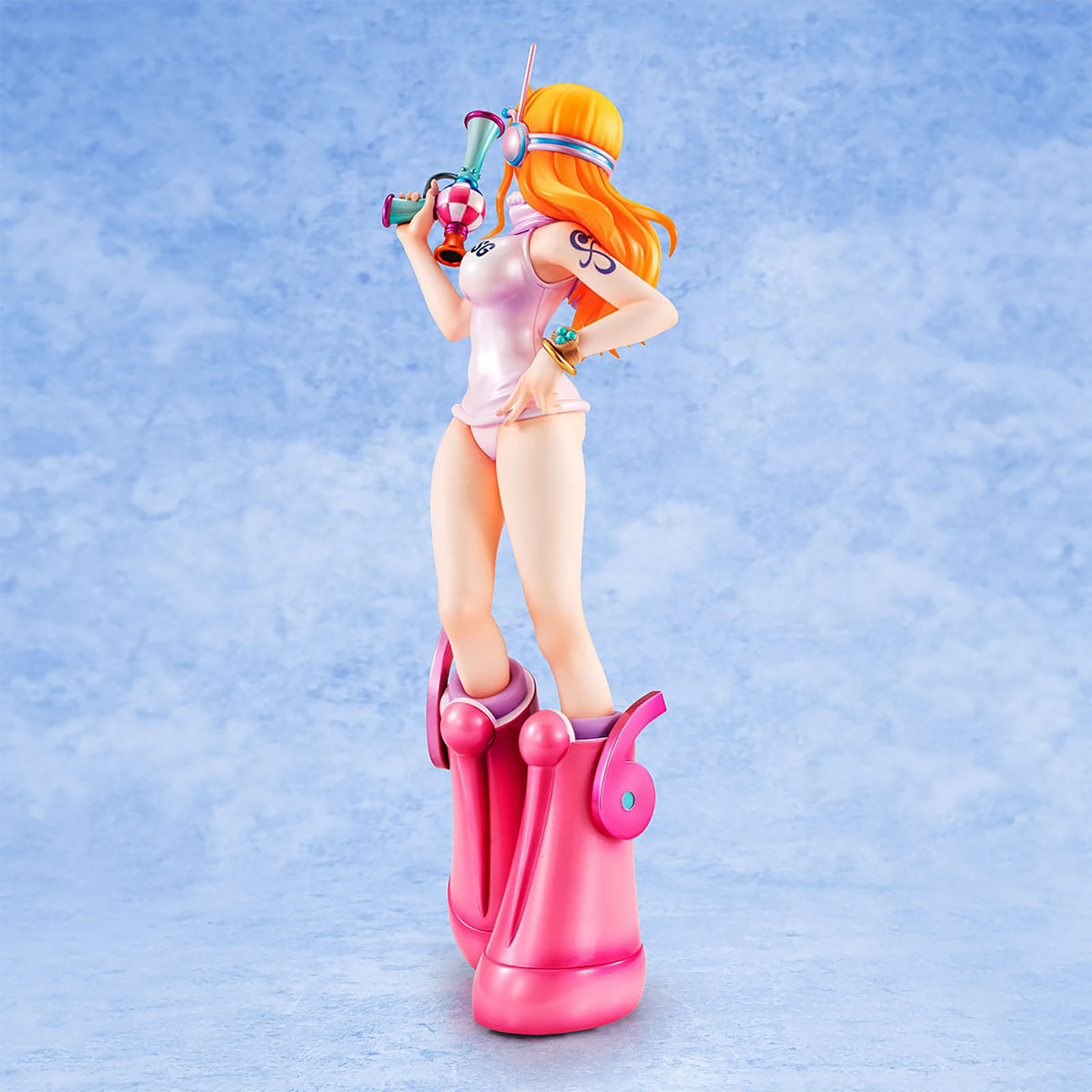 One Piece - Nami Retrato De Piratas Estatua Historia Evolutiva