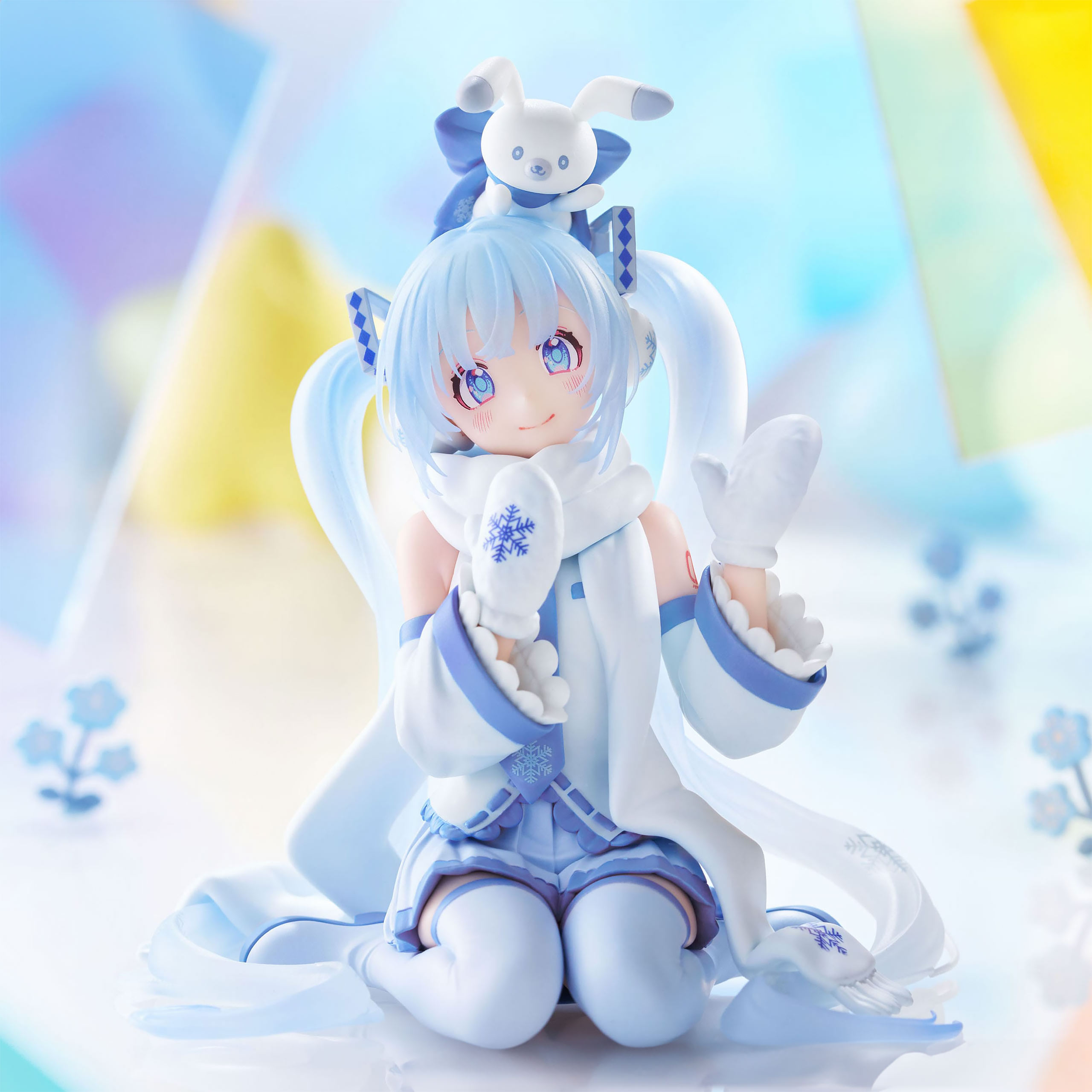 Hatsune Miku - Figura Snow Miku Noodle Stopper Sky Town 10th Version