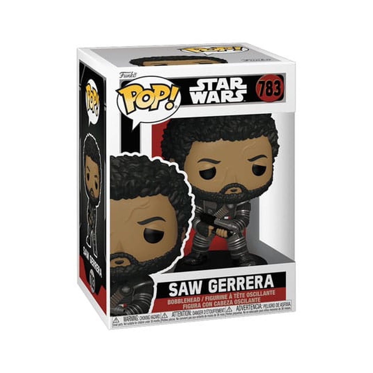 Star Wars: Andor POP! TV Figure in vinile Saw Gerrera 9 cm