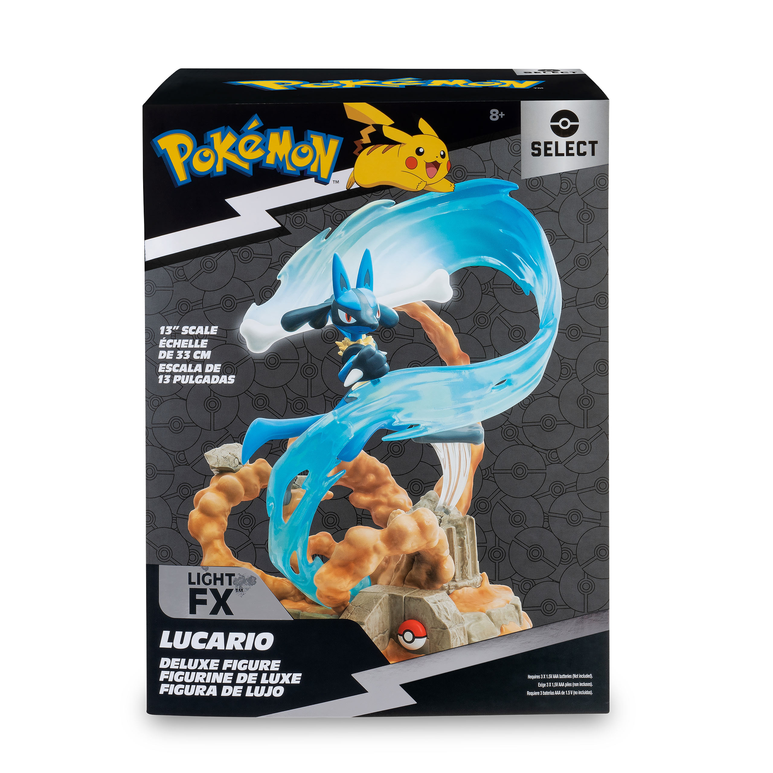 Pokemon - Lucario Deluxe Statue mit Leuchtfunktion