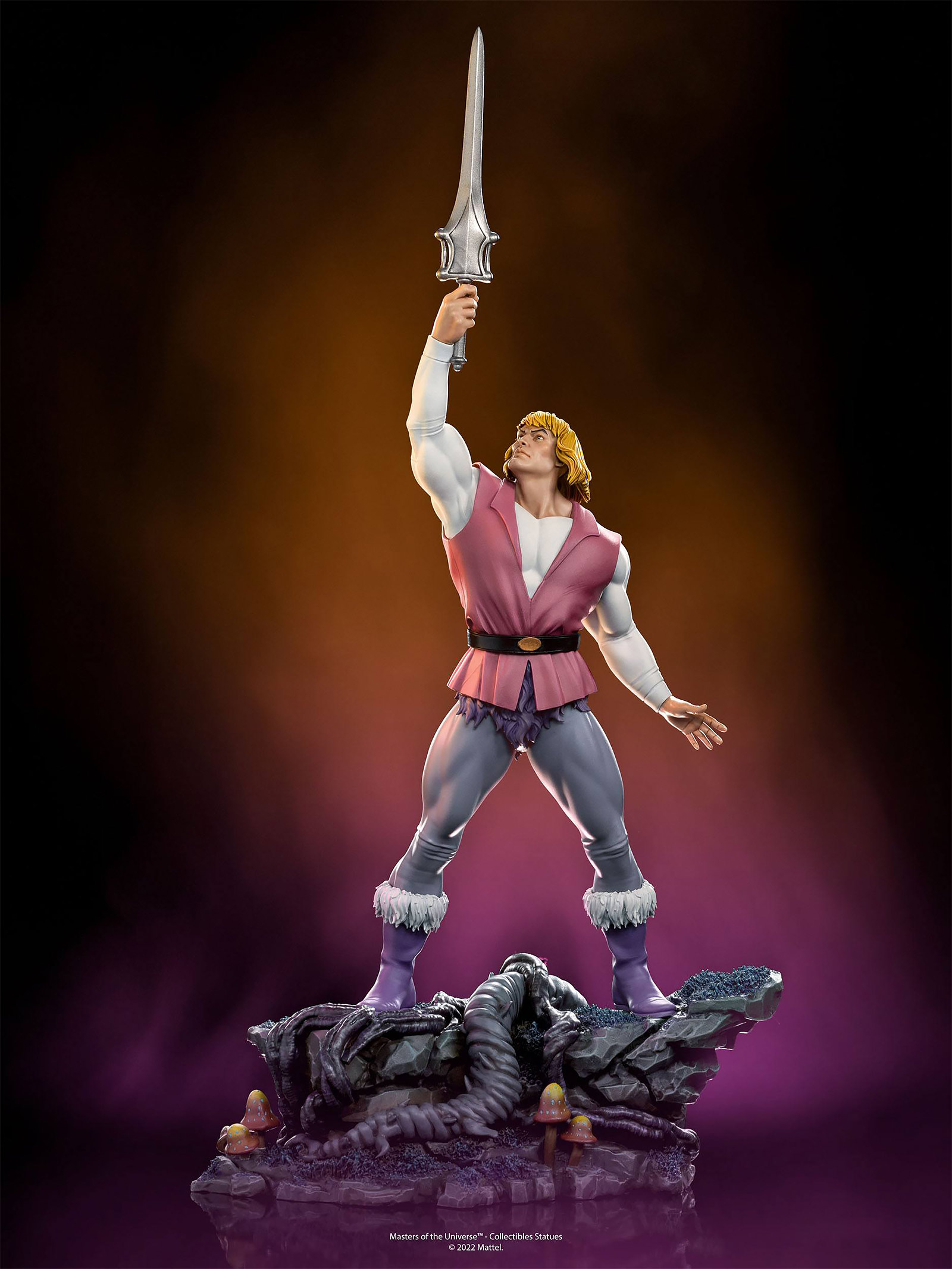 Masters of the Universe - Prince Adam Art Scale Deluxe Statue 1:10