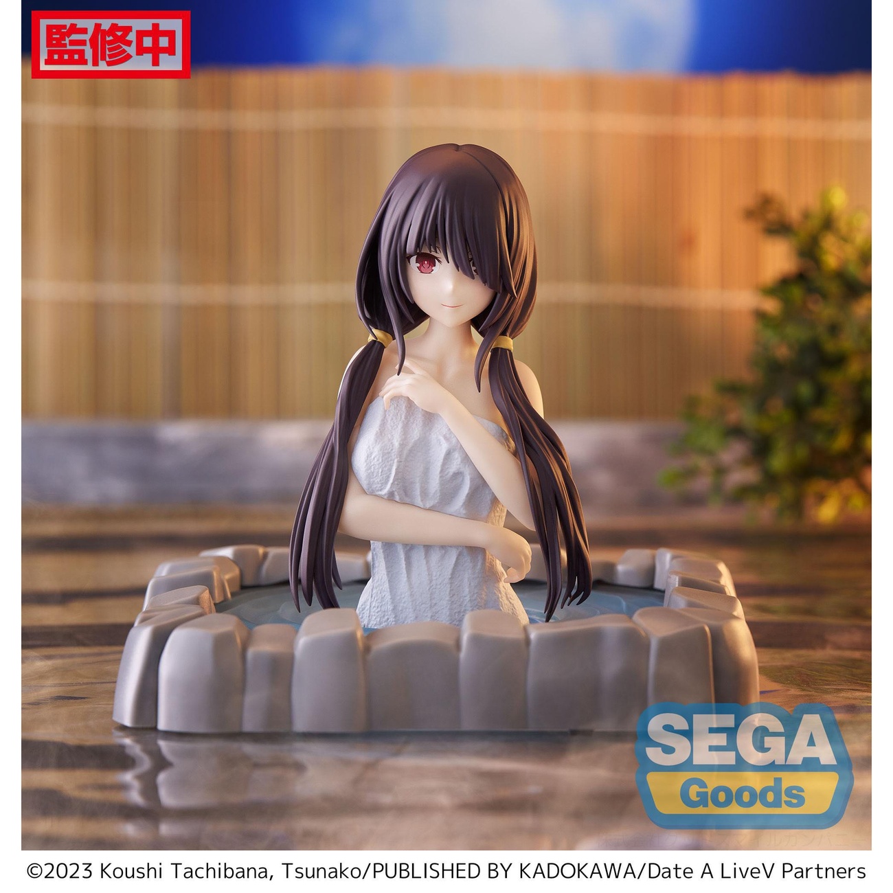 Date A Live V Thermae Utopia figura de PVC Kurumi Tokisaki coletas 10 cm
