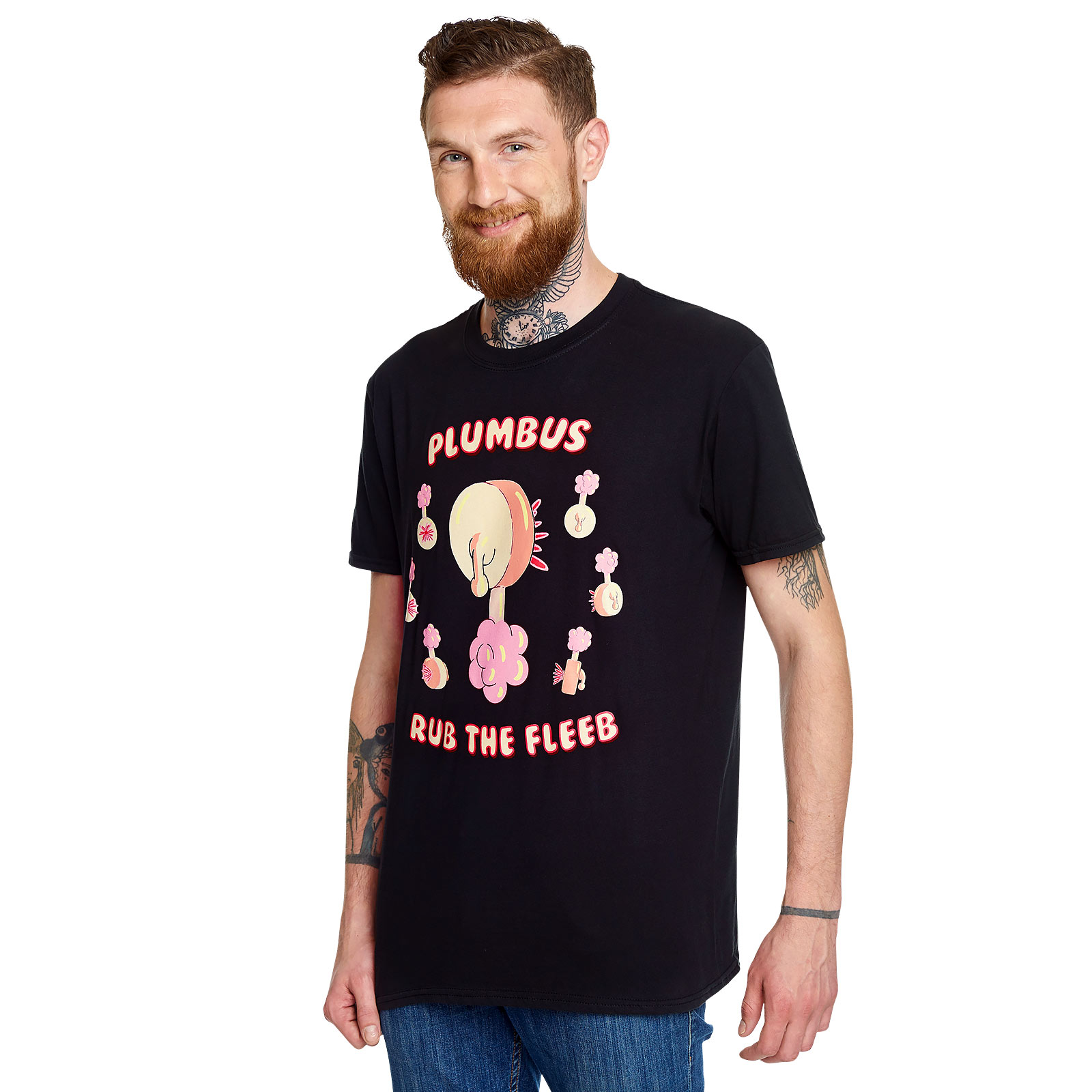 Rick and Morty - Plumbus T-Shirt schwarz