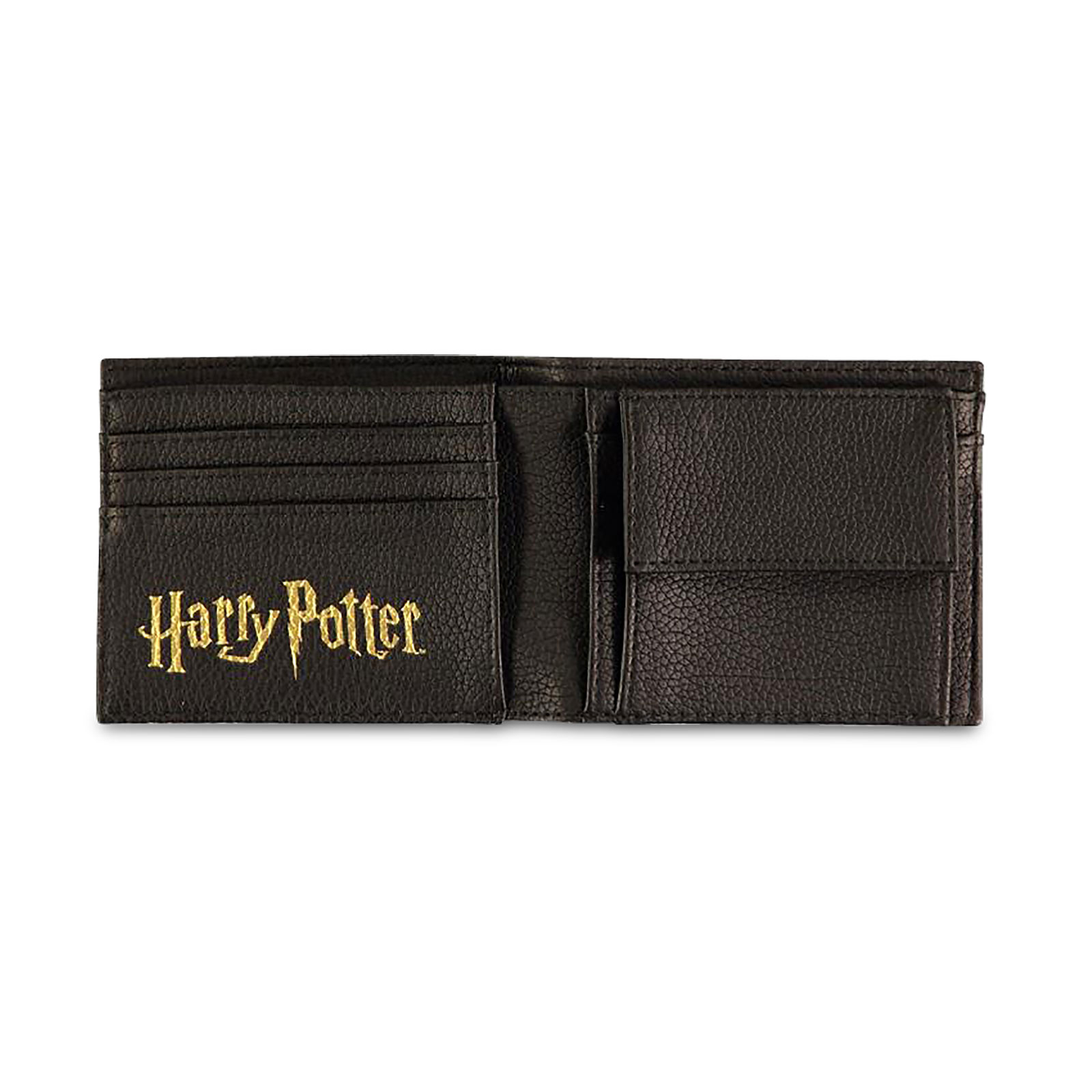 Harry Potter - Portefeuille Noir et Blanc Blasons des Maisons