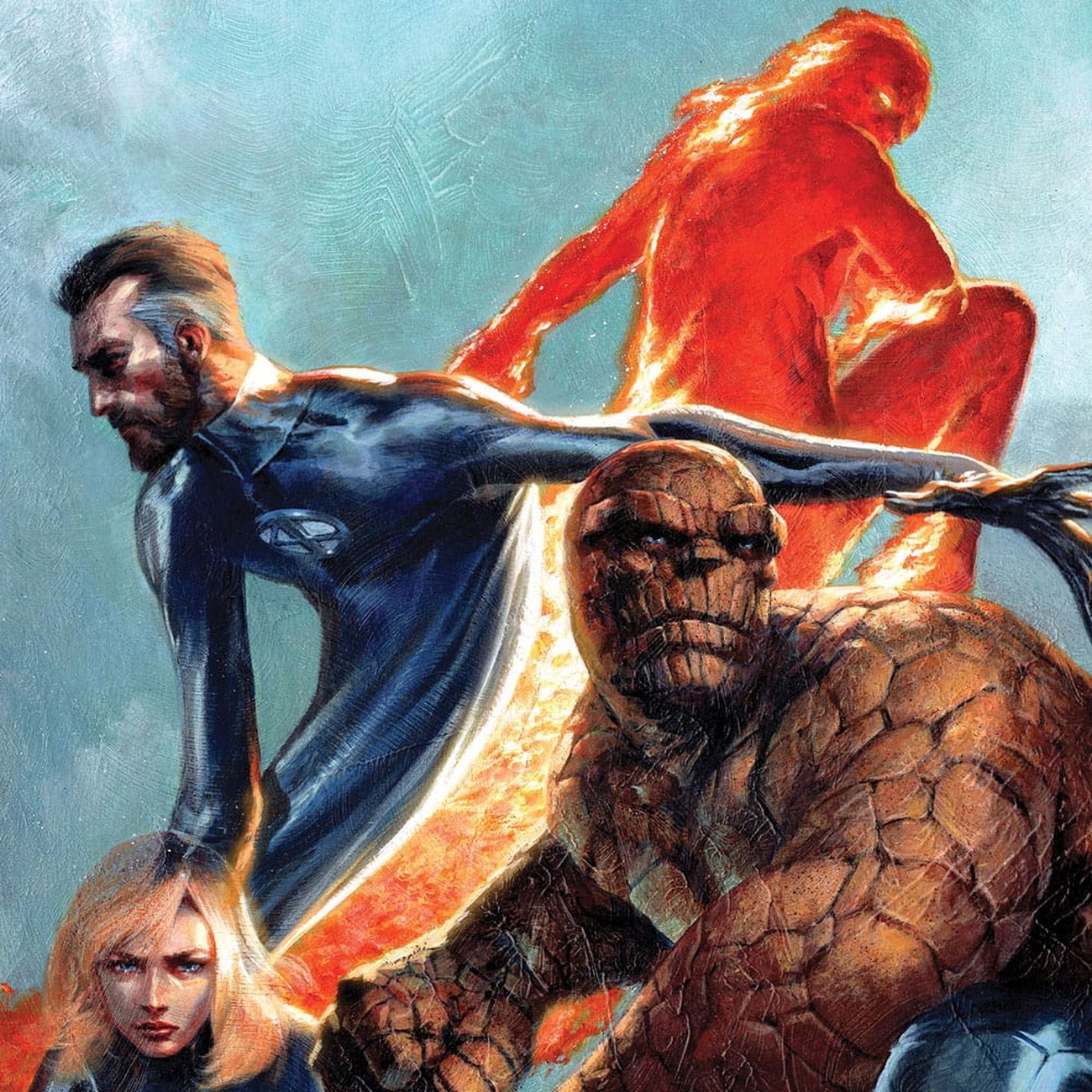 Marvel Kunstdruck The Fantastic Four 41 x 61 cm - ungerahmt