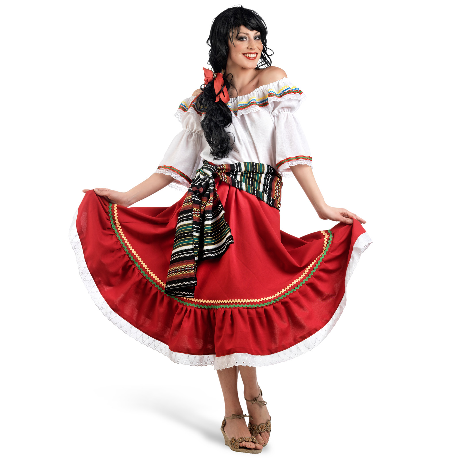 Mexikanerin Kostüm Damen