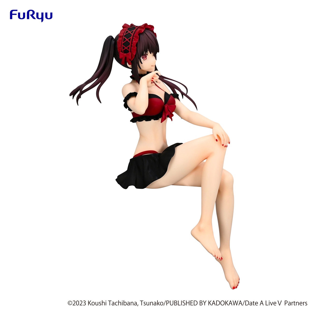 Date A Live Noodle Stopper Statua PVC Kurumi Tokisaki Swimsuit Ver. 15 cm