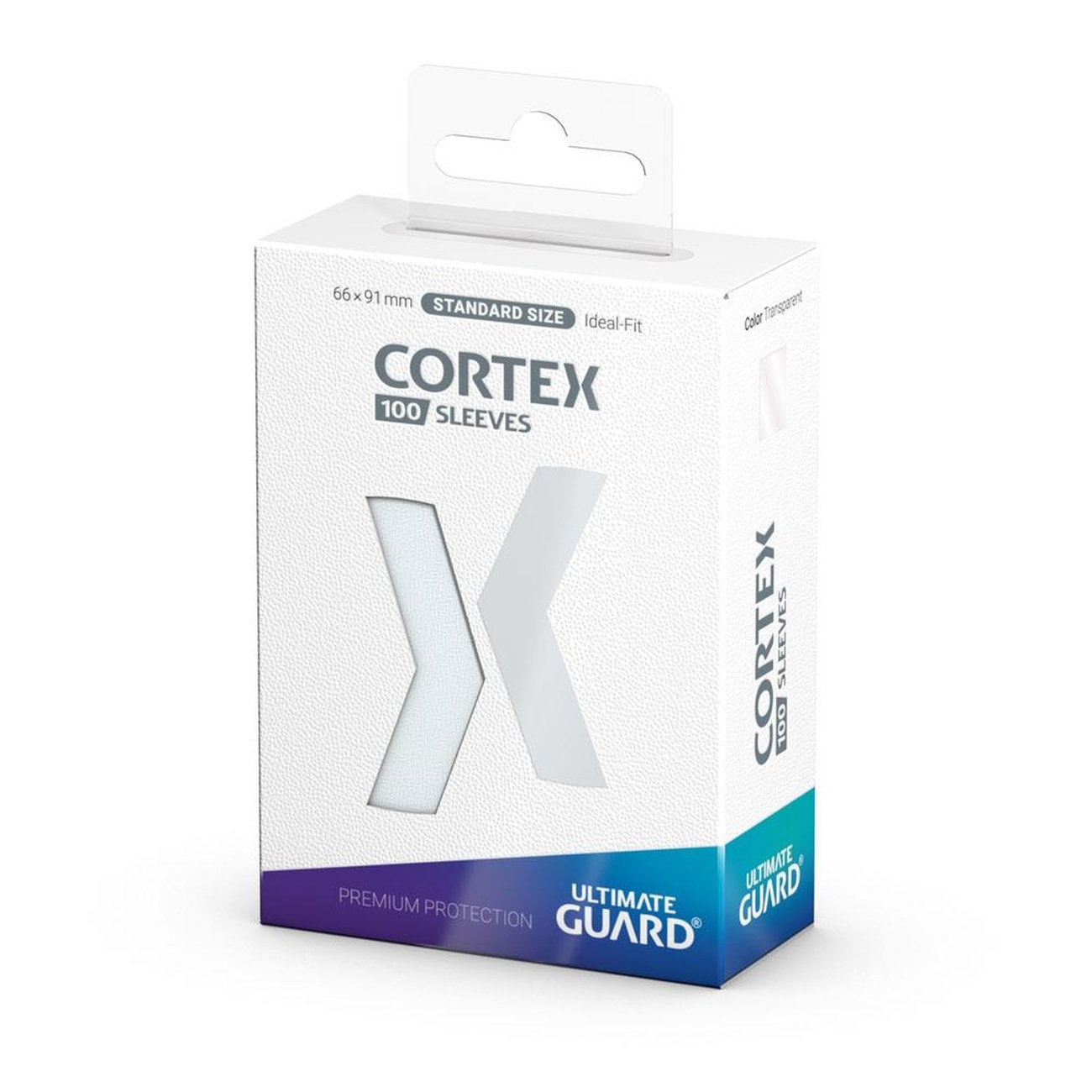 Ultimate Guard Cortex Sleeves Standard Size (100) - Transparent