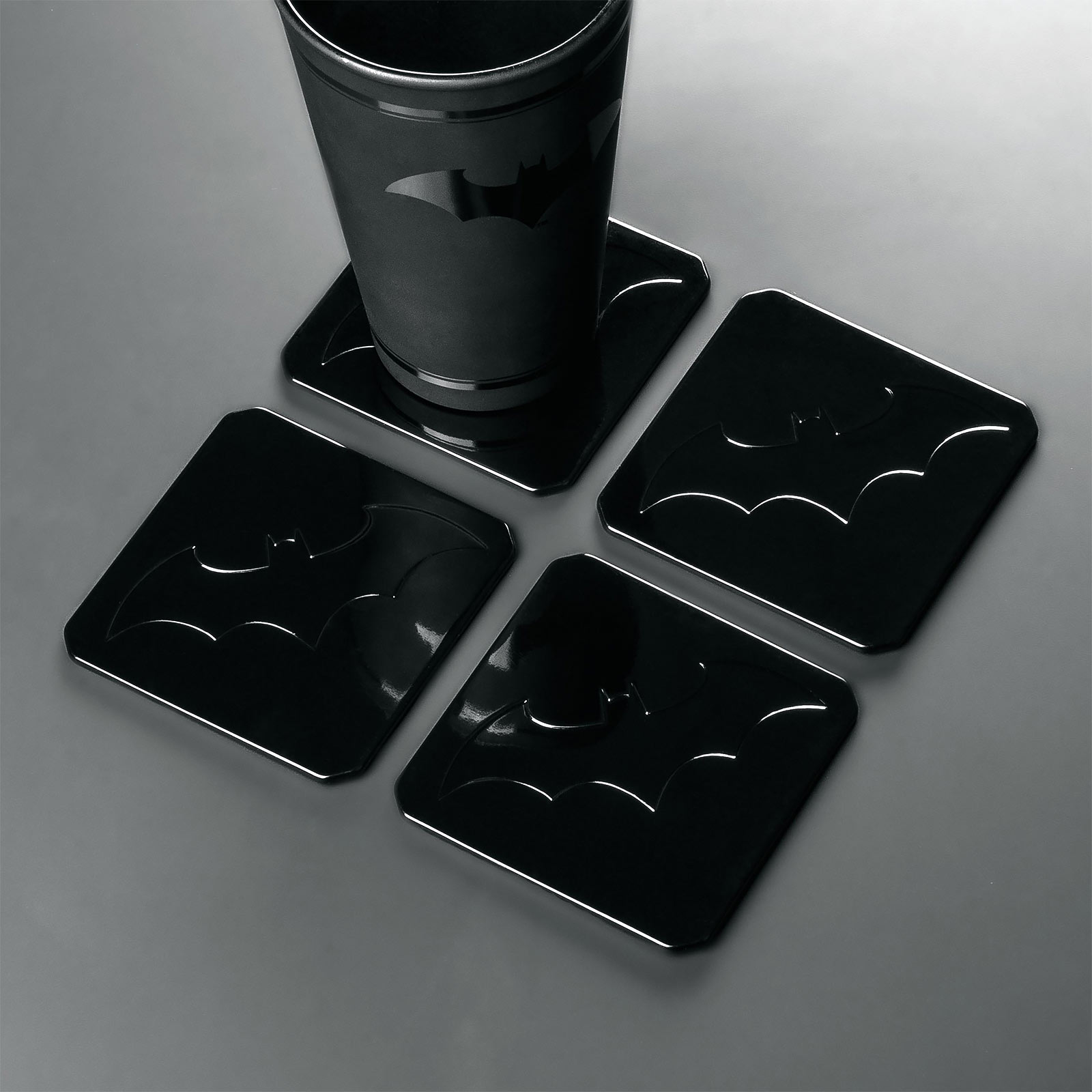 Batman - Logo Coaster 4-piece Set