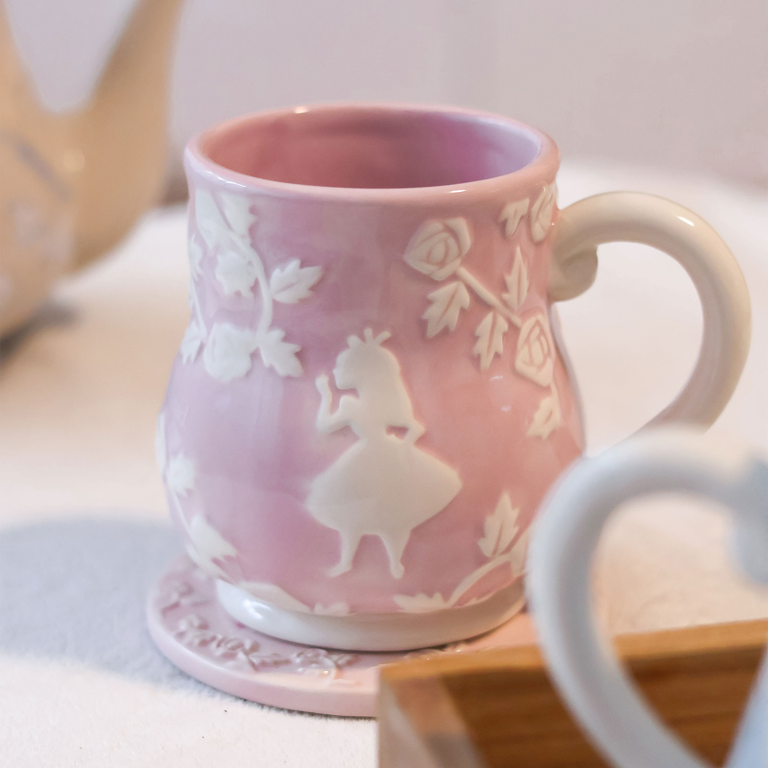 Alice au Pays des Merveilles - Tasse Relief du Chat du Cheshire