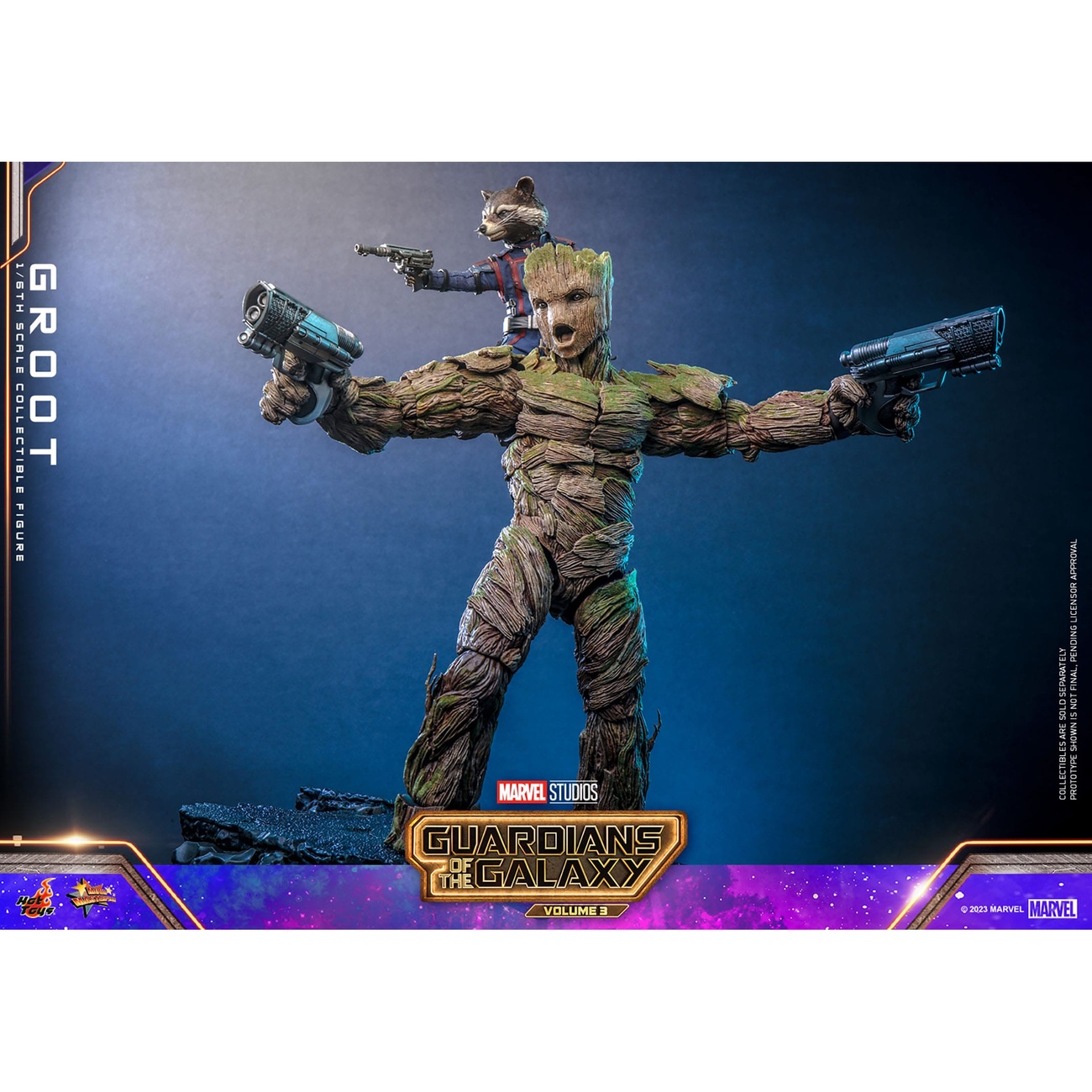 Guardianes de la Galaxia - Figura de acción Groot Masterpiece 1:6