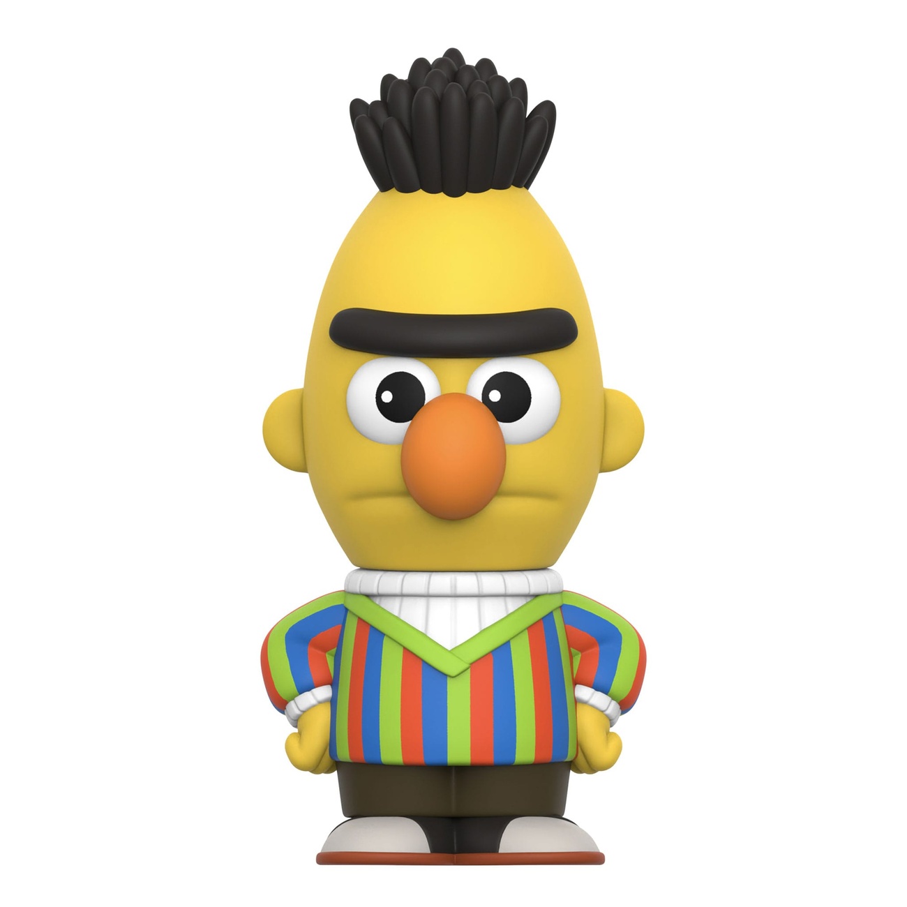 Sesame Street FUN! FUN! figurine en vinyle souple Wave 02 Bert 13 cm