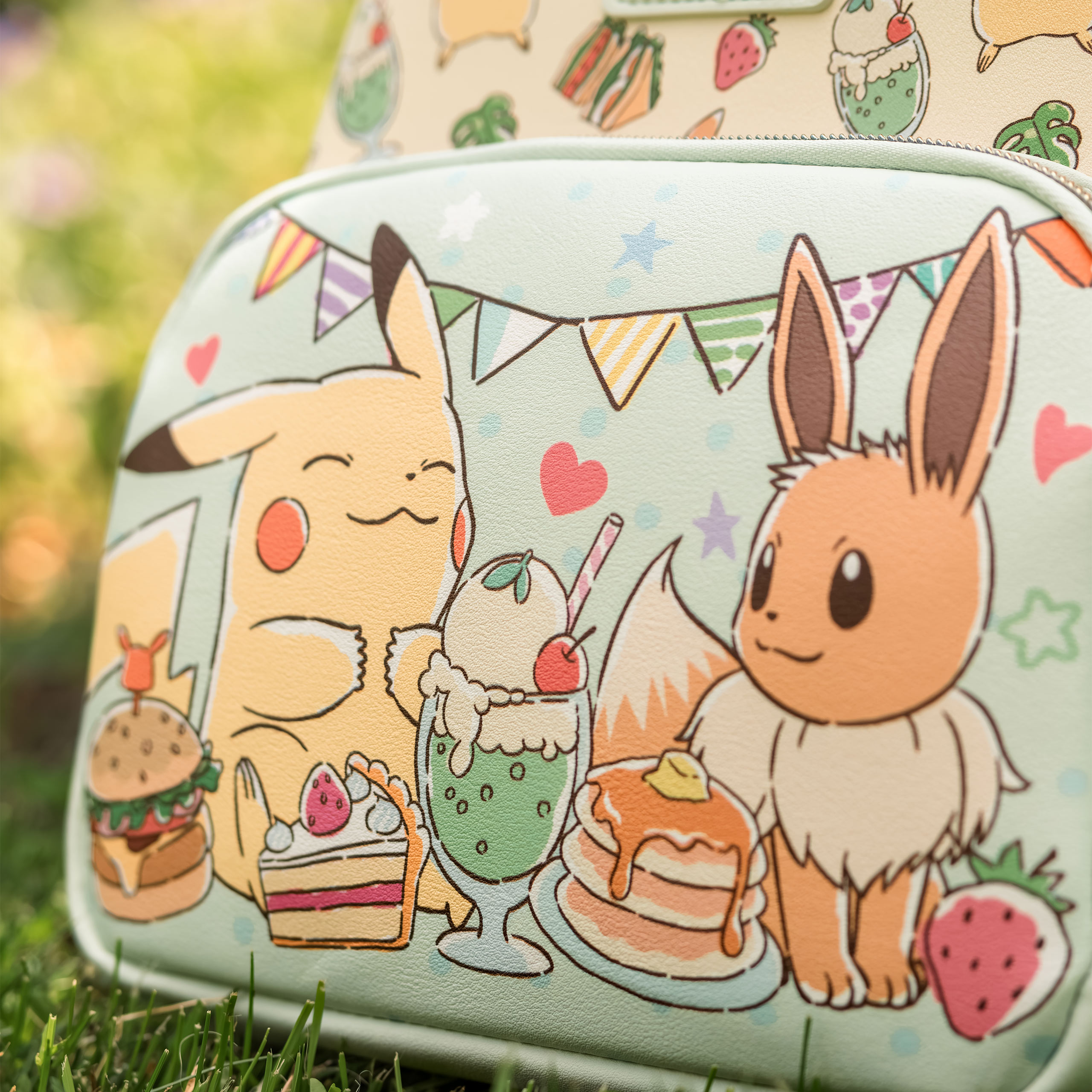 Pokémon - Mini plecak Pikachu i Eevee Food Collection