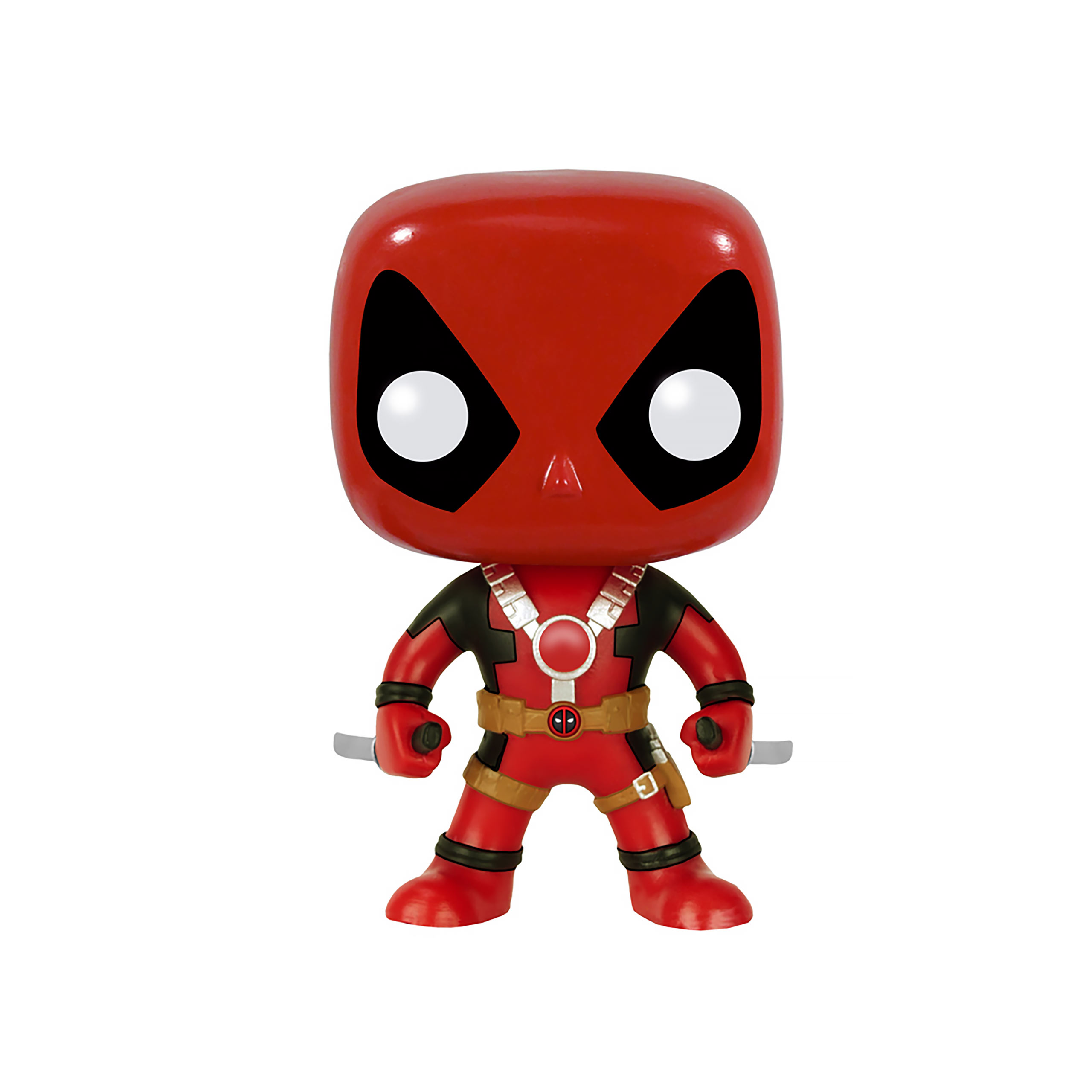 Deadpool con espadas - Figura Funko Pop con cabeza oscilante