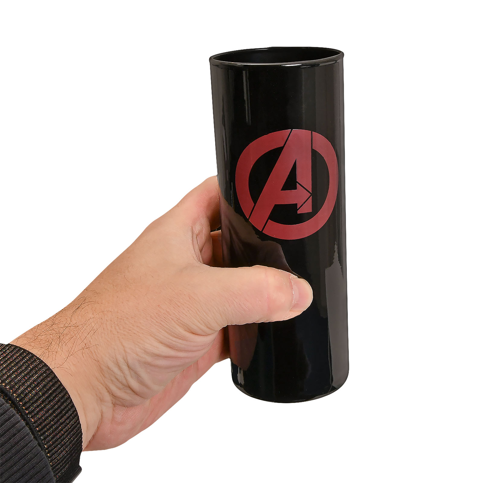 Verre Logo Avengers noir