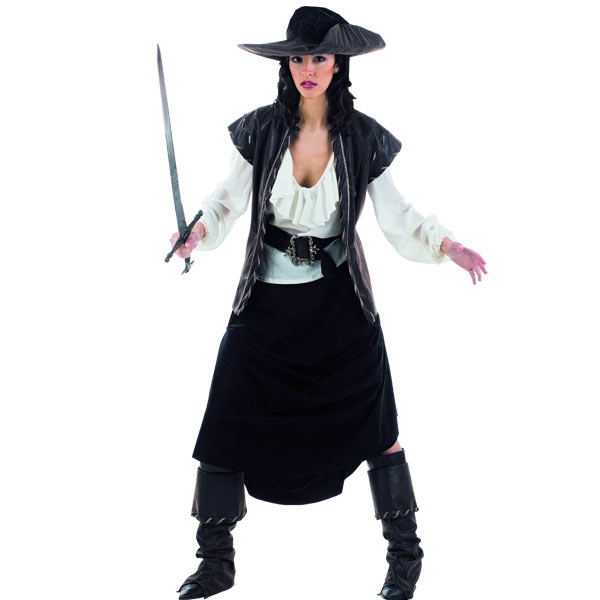 Piratin - Deluxe Kostüm