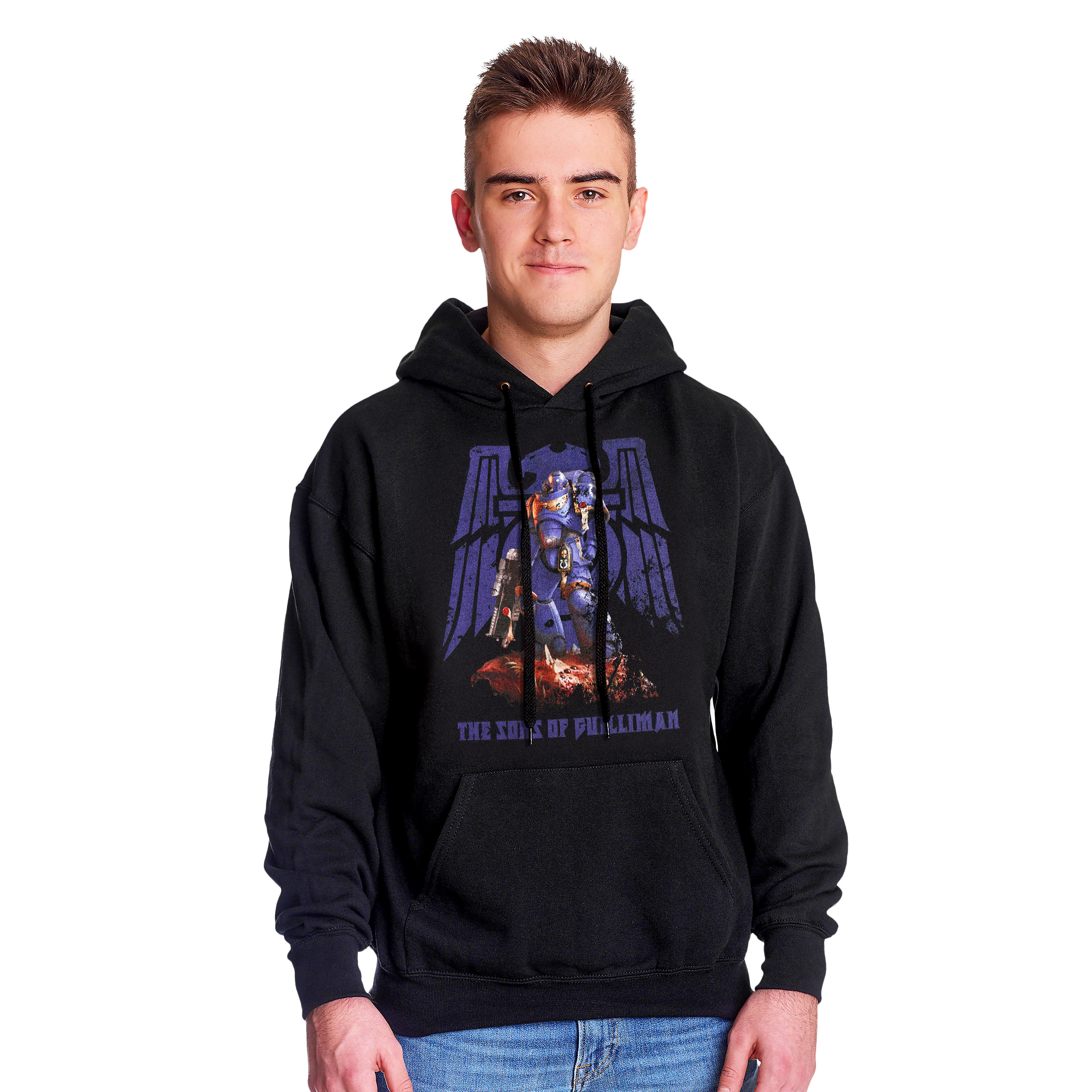 Warhammer - Space Marines Hoodie schwarz