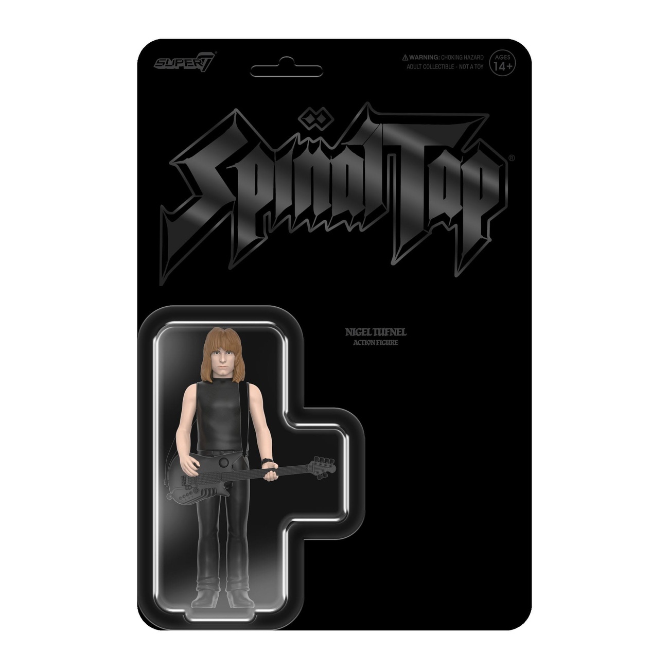Spinal Tap action figure ReAction Wave 02 Nigel Tufnel (None More Black) 10 cm