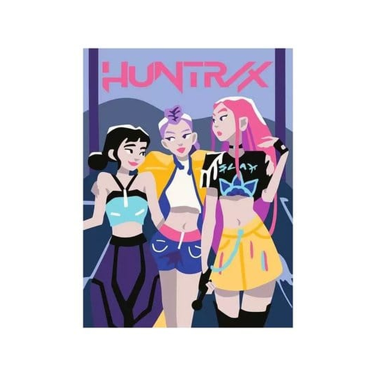 KPop Demon Hunters CreArt Set de Pintar por Números Huntrix
