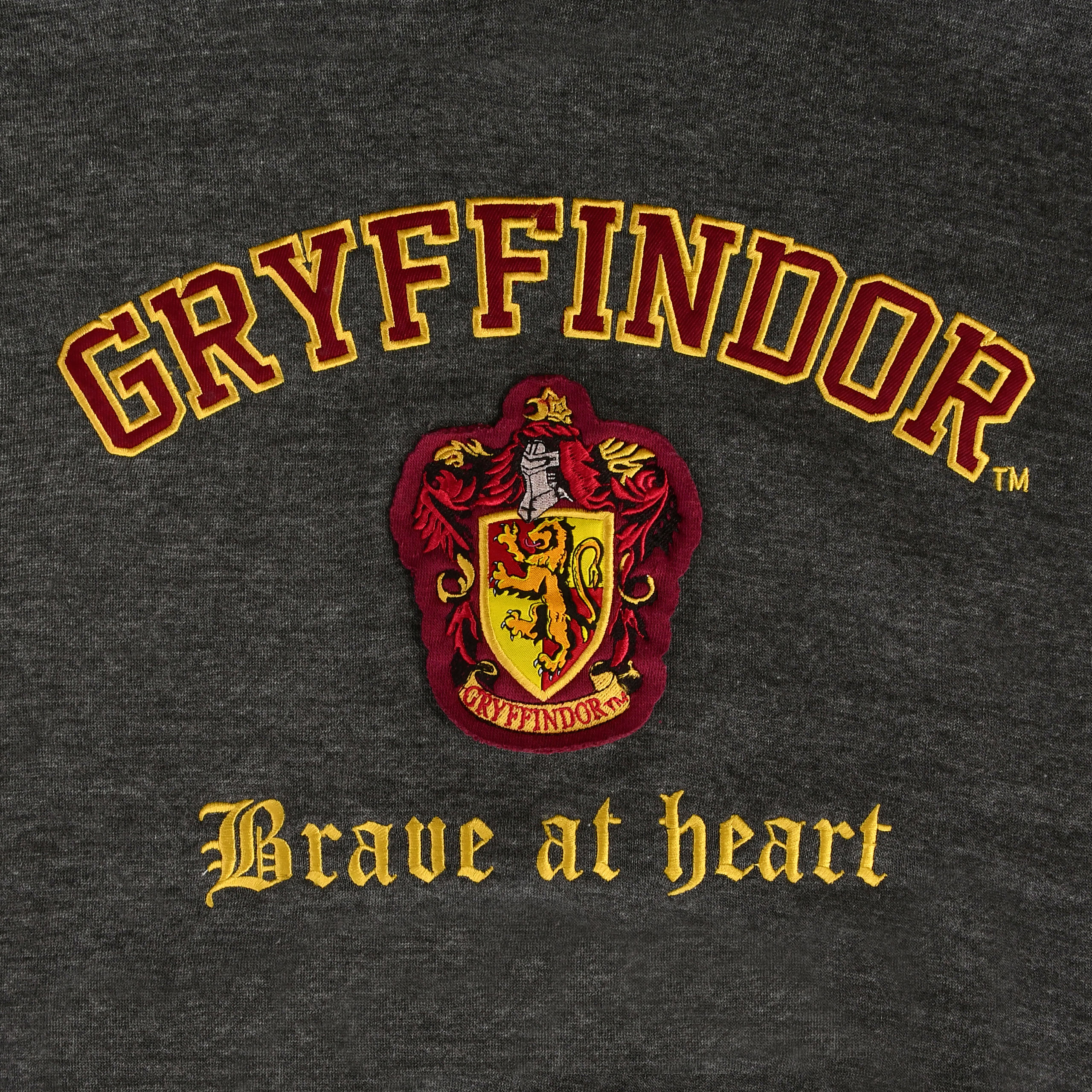 Harry Potter - Gryffindor Crest Premium Hoodie Grey