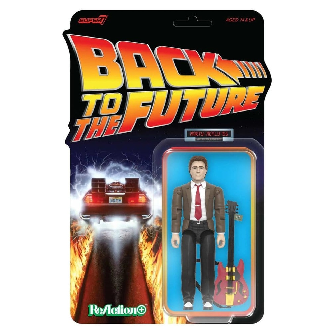 Regreso al Futuro Figura de acción ReAction+ Wave 01 - Marty McFly '55 4 cm