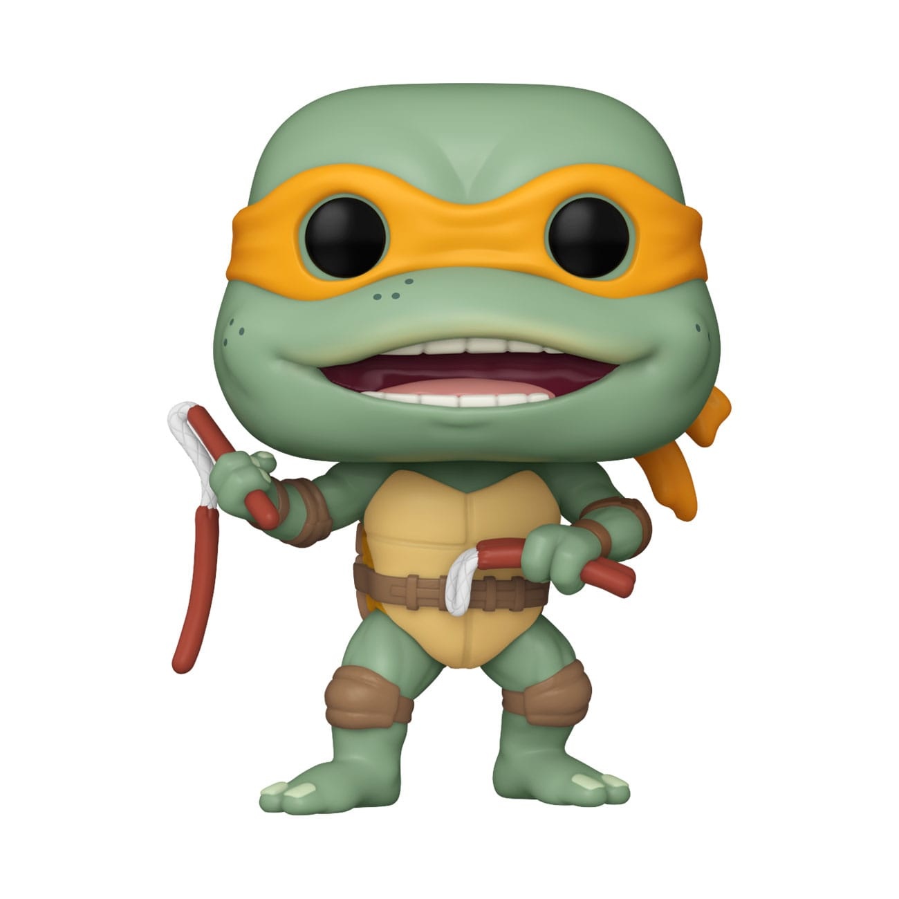 Teenage Mutant Ninja Turtles POP! Movies Vinyl Figure Michelangelo Sausage Link Nunchucks 9 cm