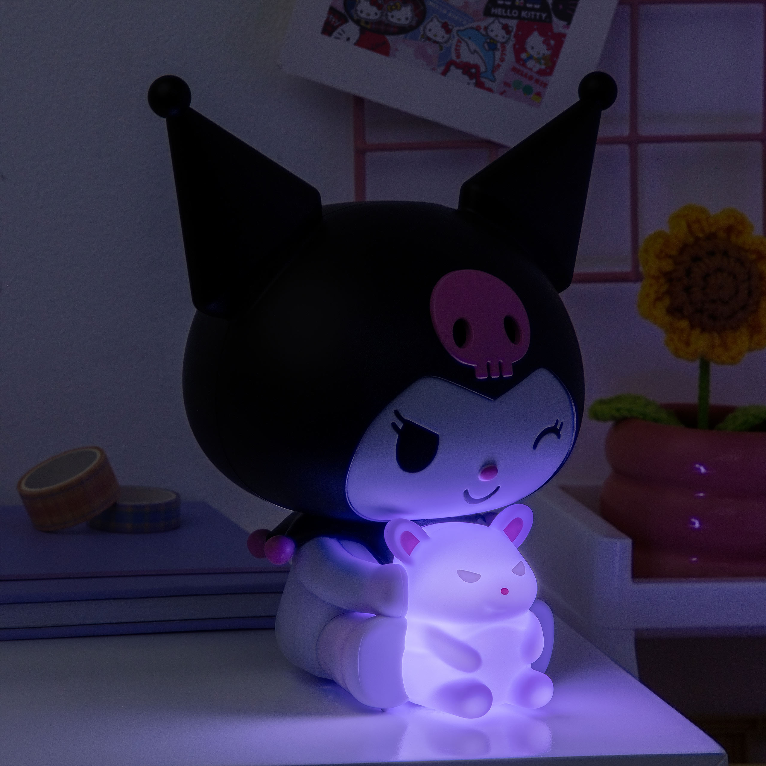 Sanrio - Kuromi Hello Kitty and Friends lampe d'ambiance