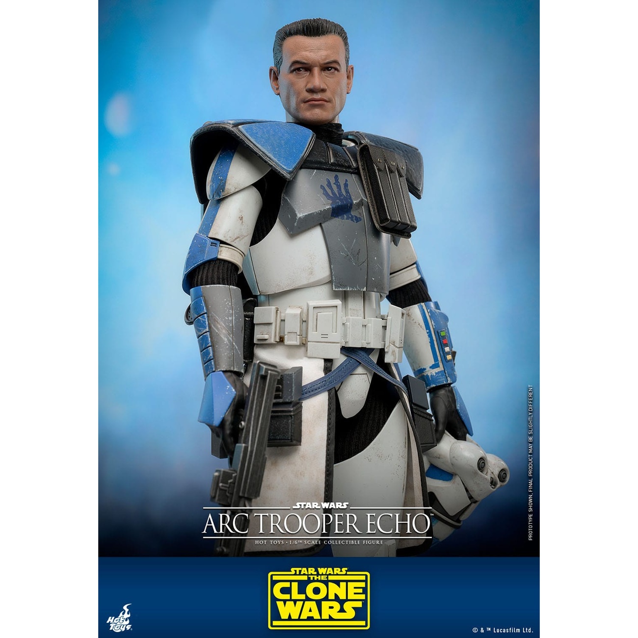 Star Wars: The Clone Wars Action figure 1/6 ARC Trooper Echo 30 cm