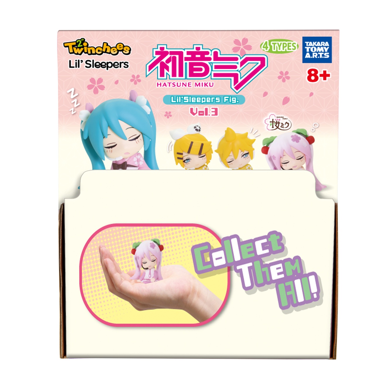 Hatsune Miku - Figura misteriosa Twinchees Lil’ Sleepers Wave 3