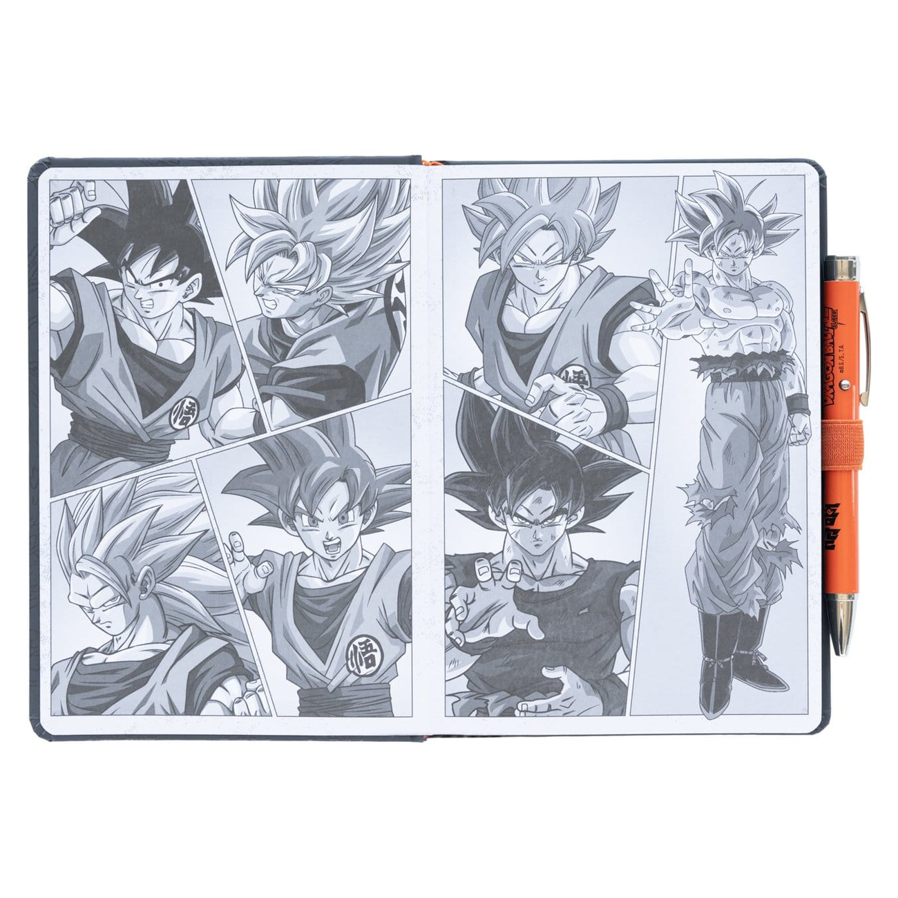 Dragon Ball Cuaderno A5 Premium con bolígrafo proyector Super Goku
