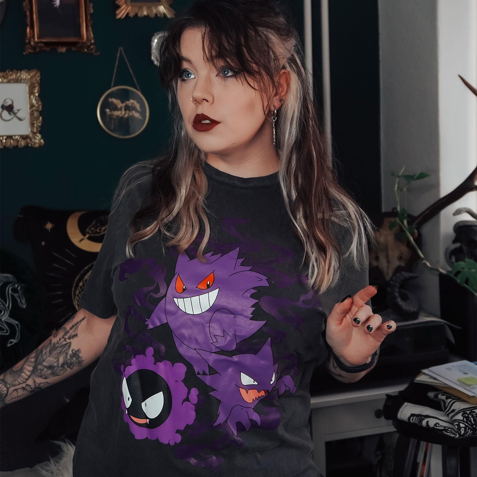 Pokemon - T-Shirt Fantômes