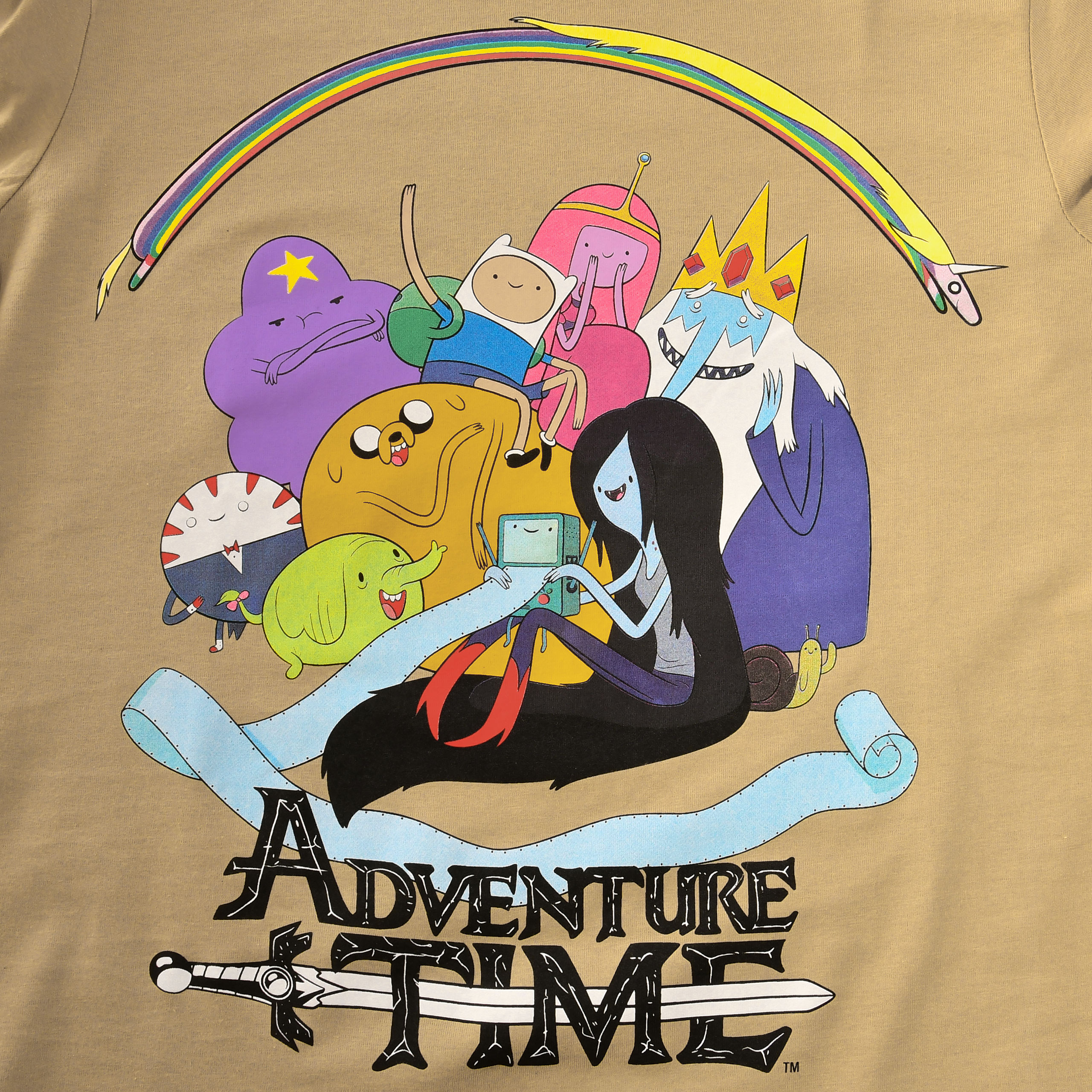 Adventure Time - Camiseta de personajes