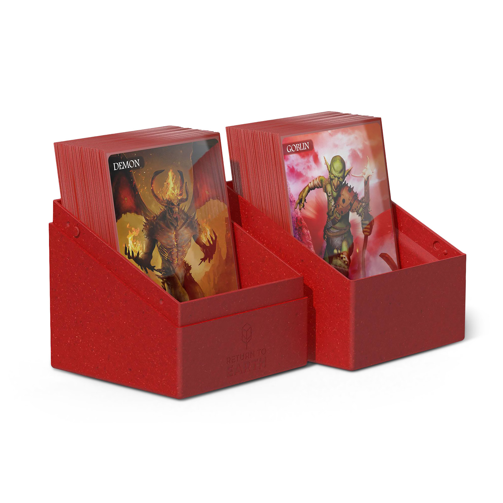Lot De 6 Boîtes De Rangement EVA Pour Cartes à Jouer - 12x8x4 Cm - 6 Couleurs - Imperméables, Avec Fermeture éclair