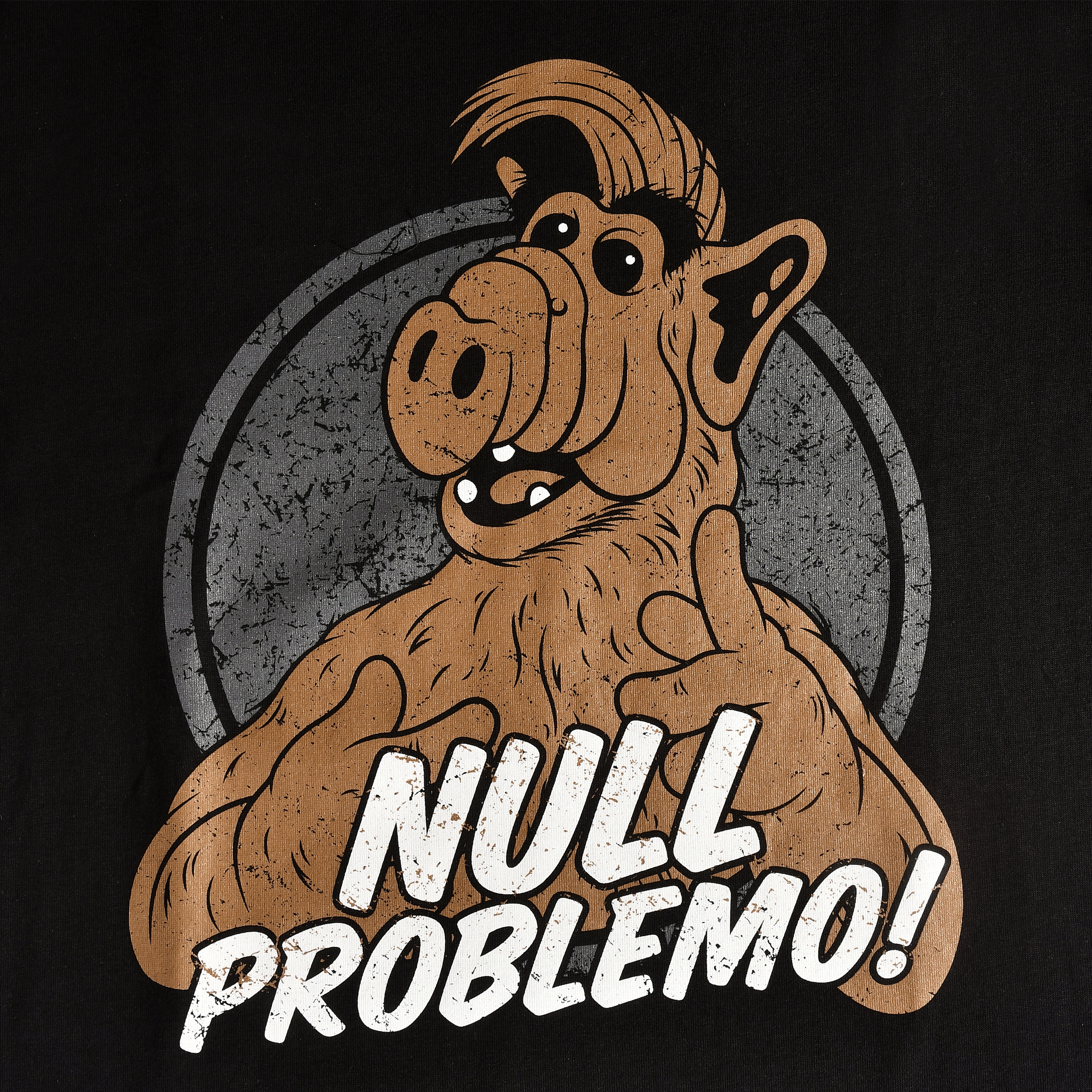 No Problem! T-Shirt for Alf Fans Black