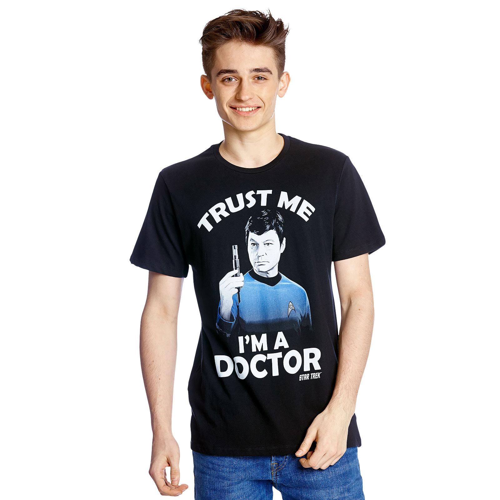 Star Trek - McCoy Trust Me t-shirt noir