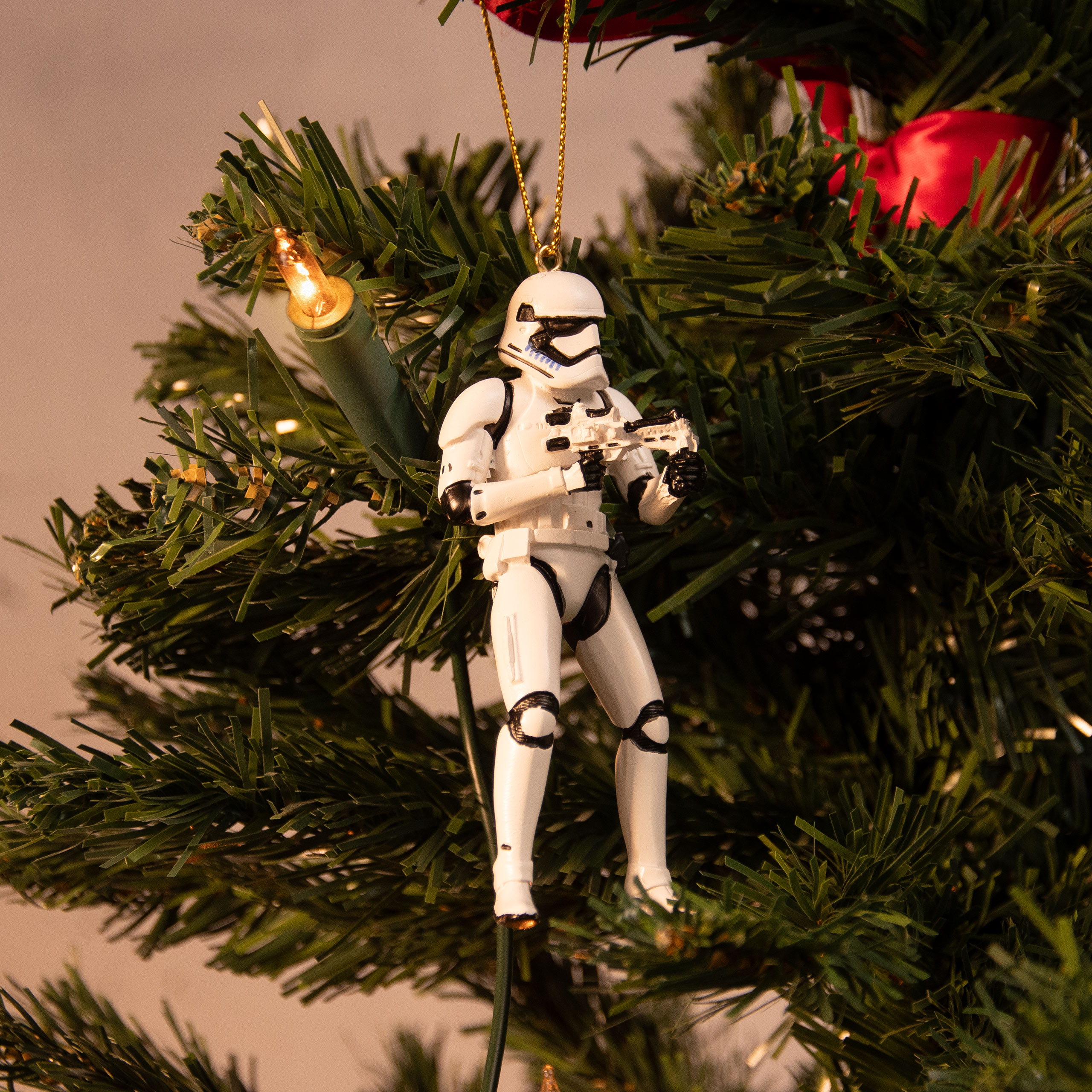 Stormtrooper avec Blaster Décoration de Sapin de Noël - Star Wars