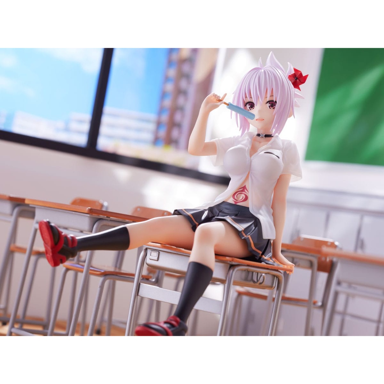 Ayakashi Triangle Statua 1/7 Matsuri Kazamaki 23 cm