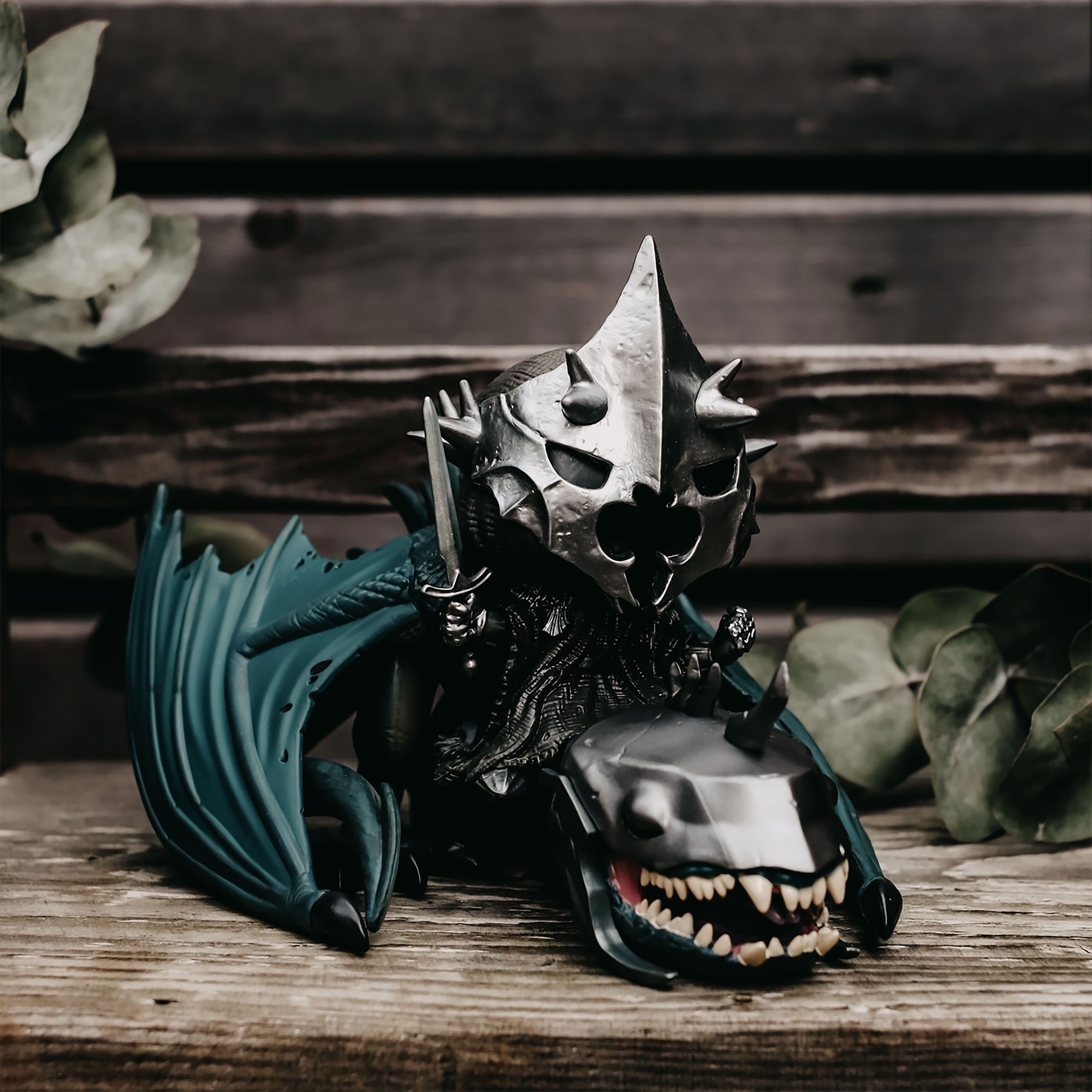 Le Seigneur des Anneaux - Le roi des sorcières sur une créature ailée Figurine Funko Pop